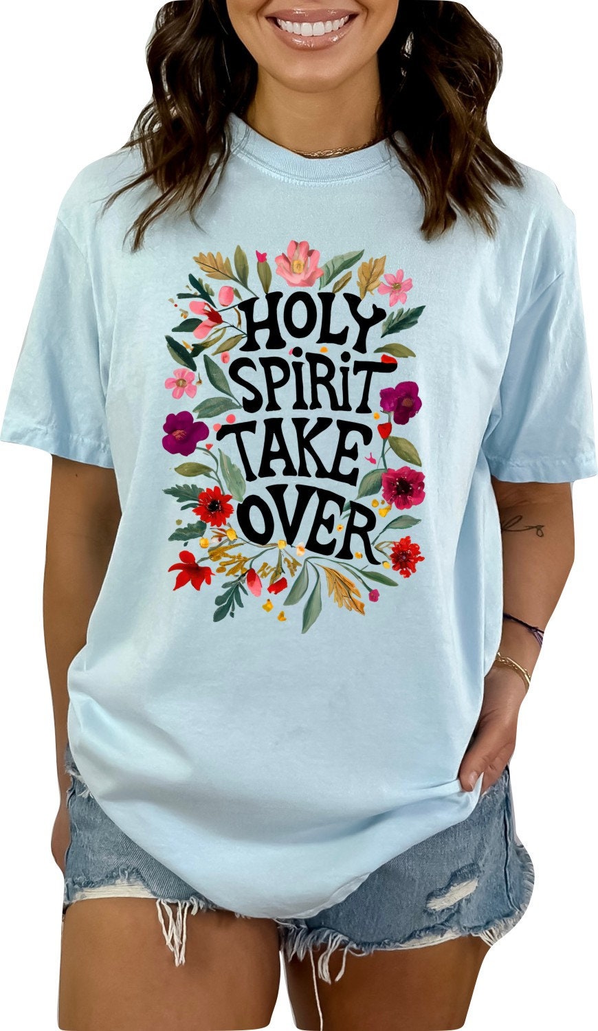 Mothers Day Shirt Christian Mother's Day Shirt Mothers Day TShirt Religious Mothers Day Gift Shirt Holy Spirit Takeover Shirt