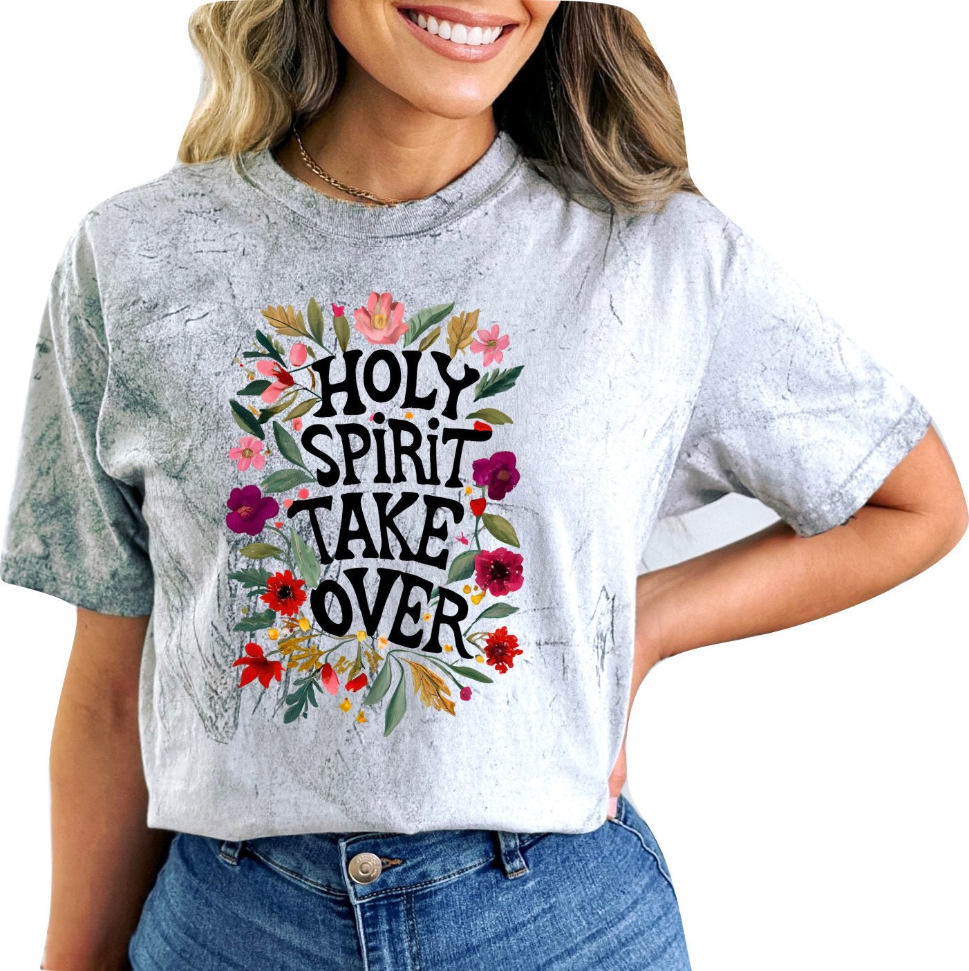 Mothers Day Shirt Christian Mother's Day Shirt Mothers Day TShirt Religious Mothers Day Gift Shirt Holy Spirit Takeover Shirt