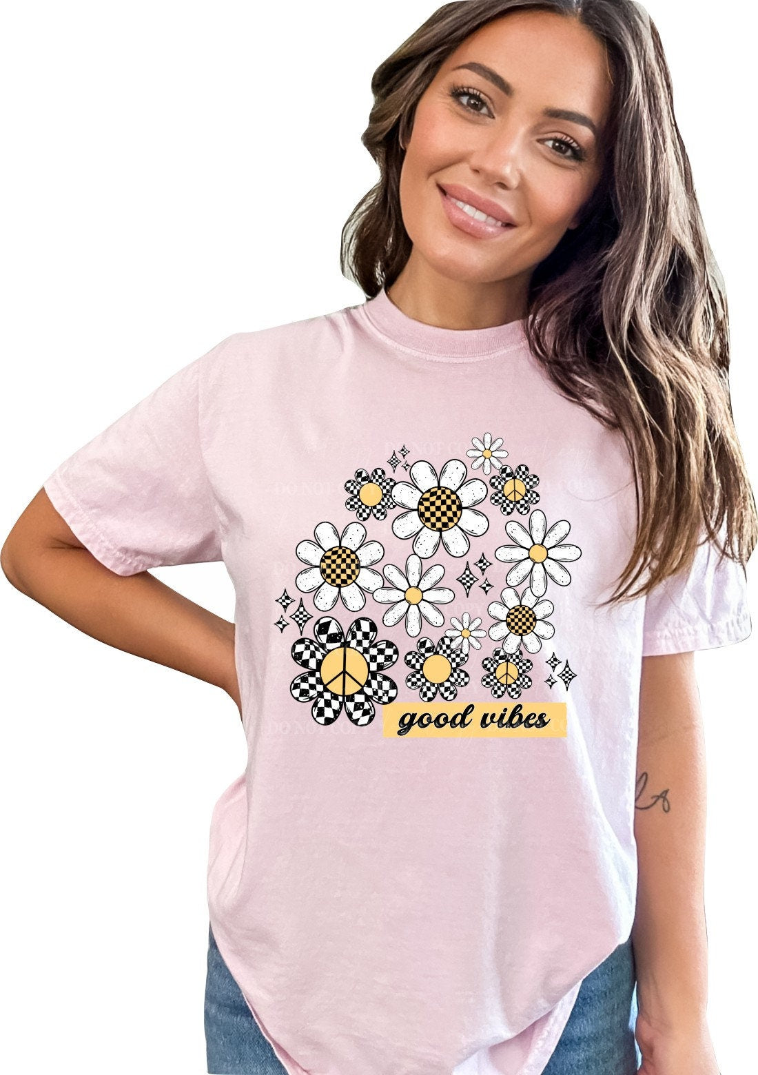 Good Vibese Flowers Tshirt Flower Shirt Garden Shirt Flower Lover Shirt Wild Flowers Shirt Floral Tshirt Floral Shirt Sunflowers Shirt