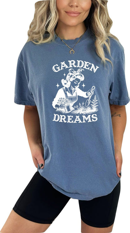 Garden Shirt Garden Dreams Shirt Gardening T-shirt Plant Lover Gift Plant Shirt Gardening Lover Shirt Women's Shirt Ladies Shirt