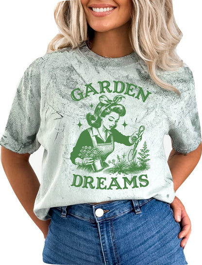 Garden Shirt Garden Dreams Shirt Gardening T-shirt Plant Lover Gift Plant Shirt Gardening Lover Shirt Women's Shirt Ladies Shirt