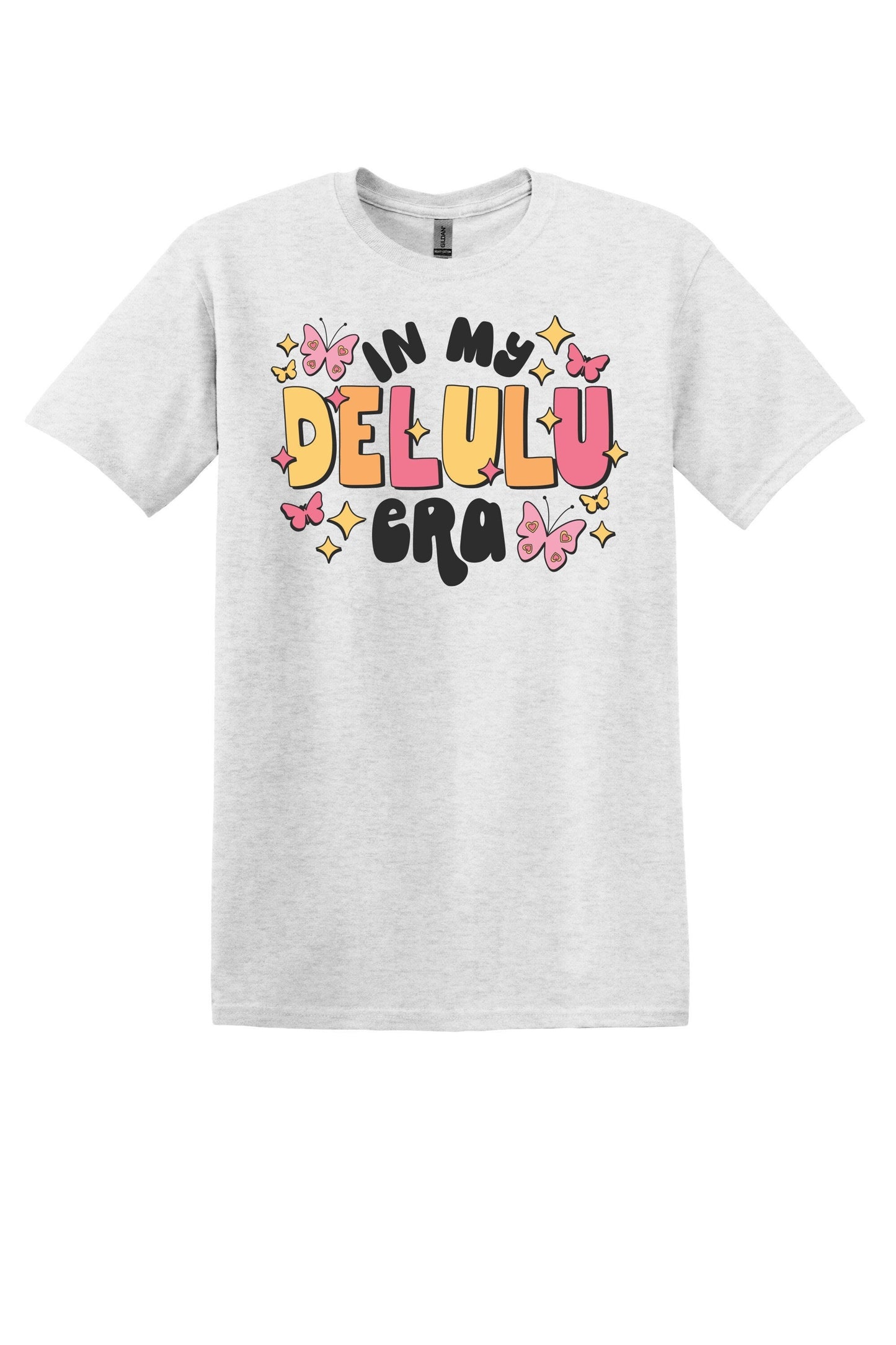 Delulu T-Shirt Funny TShirt Sarcastic T-Shirt Overstimulated Shirt Mental Health Shirt Meme Shirt, Funny Delusion Shirt