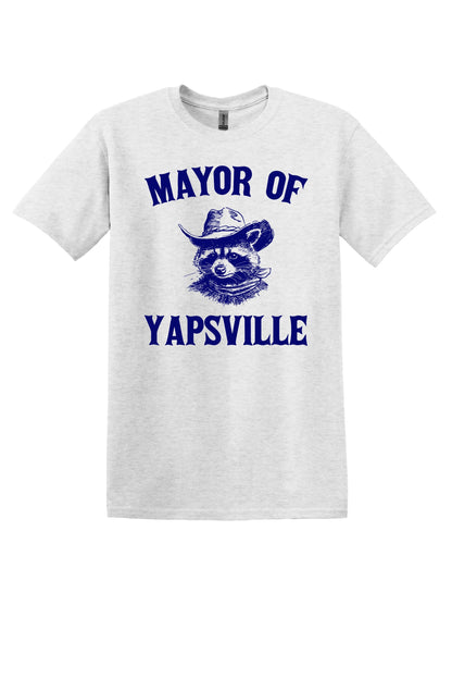 Mayor of Yapsville Graphic Tee - Fun Gift Idea!