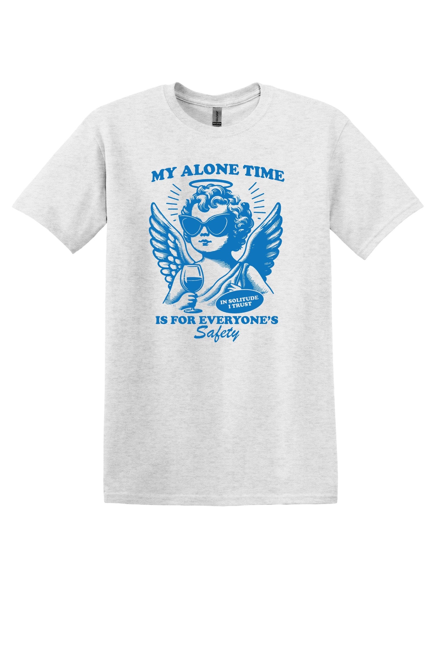 My Alone Time is for Everyone's Safety Shirt Funny TShirt Sarcastic T-Shirt Overstimulated Shirt Mental Health Shirt Unisex TShirt