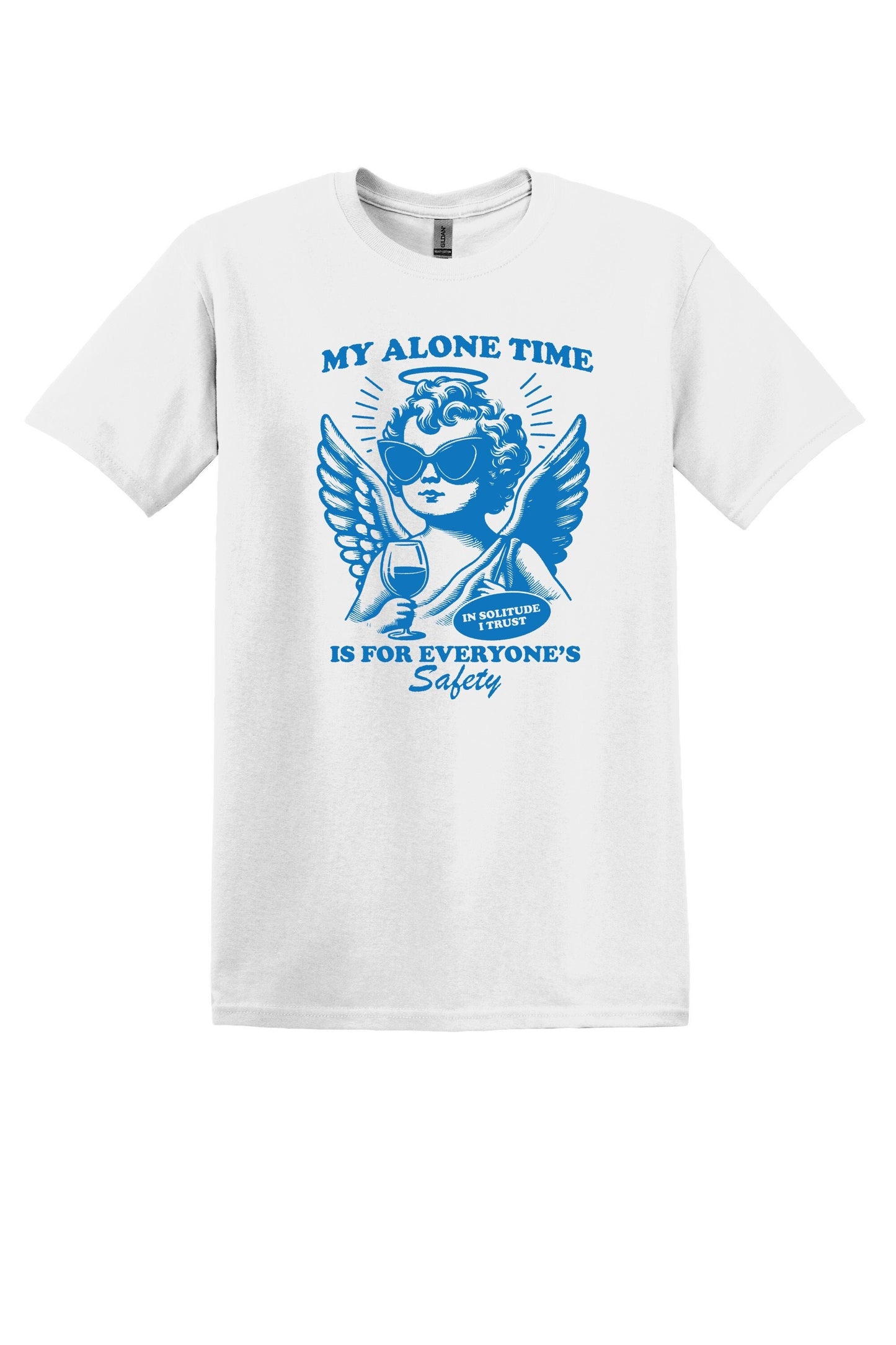 My Alone Time is for Everyone's Safety Shirt Funny TShirt Sarcastic T-Shirt Overstimulated Shirt Mental Health Shirt Unisex TShirt