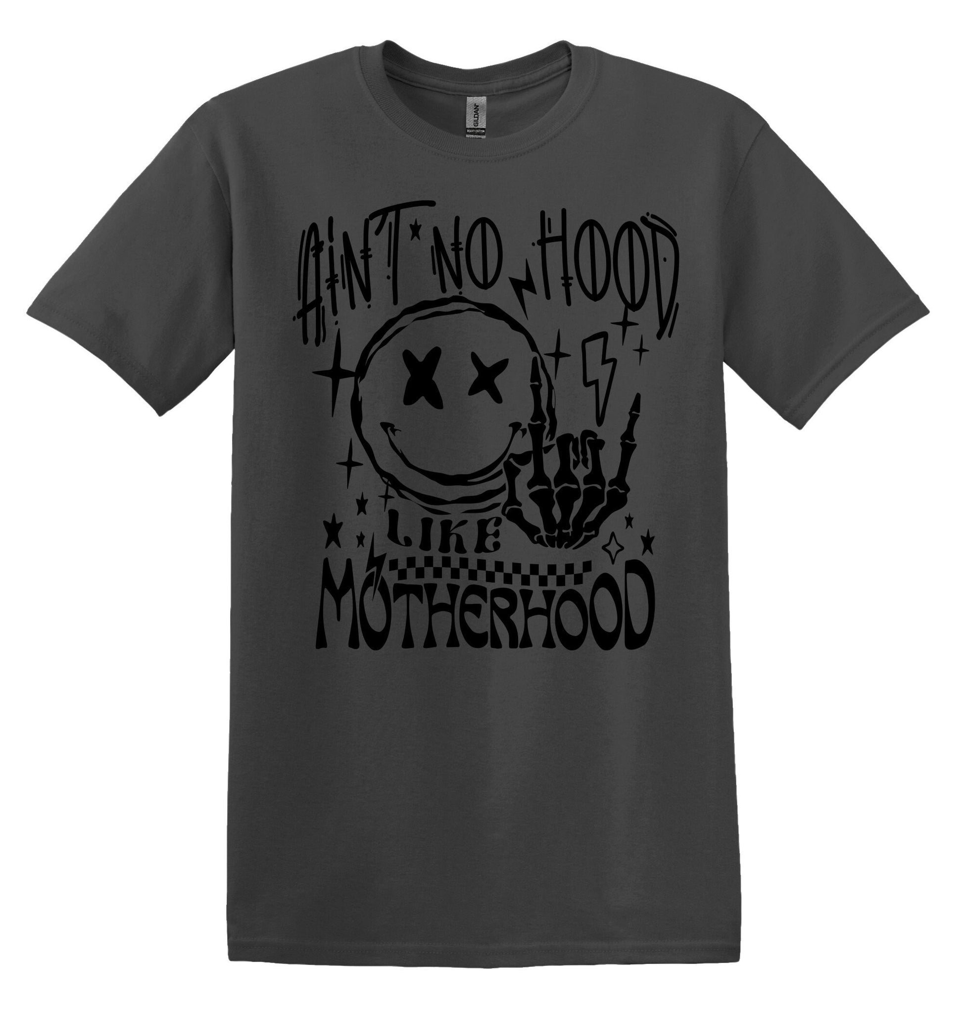 Ain't No Hood Like Motherhood Shirt Funny TShirt Vintage Mothers Day Shirt Mothers Day Gift Mom Shirt Mom Gift Mother Motherhood Skeleton