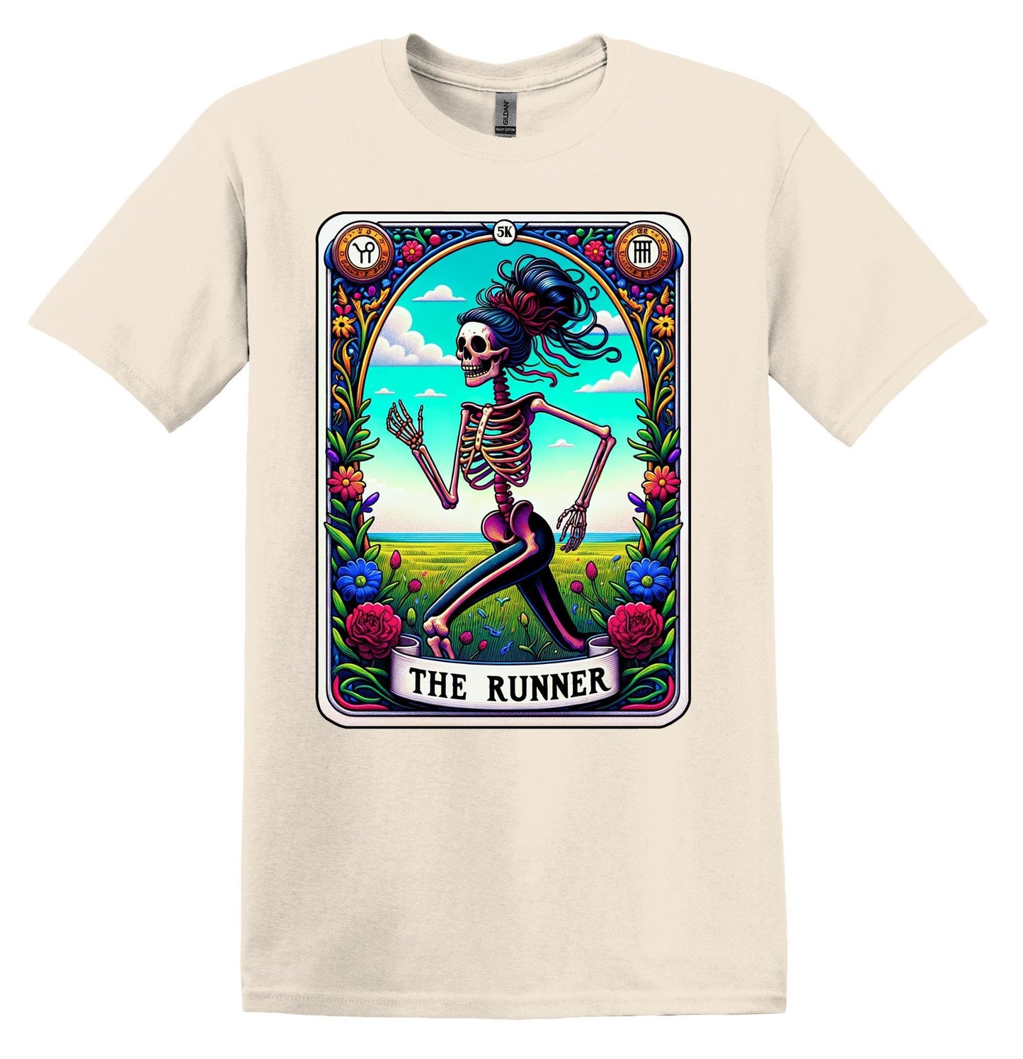 The Runner Tarot Card Shirt Runner shirt Funny Gift Graphic Tee Trendy Shirt Unisex TShirt oversized shirt Streetwear Meme TShirt Funny Gift