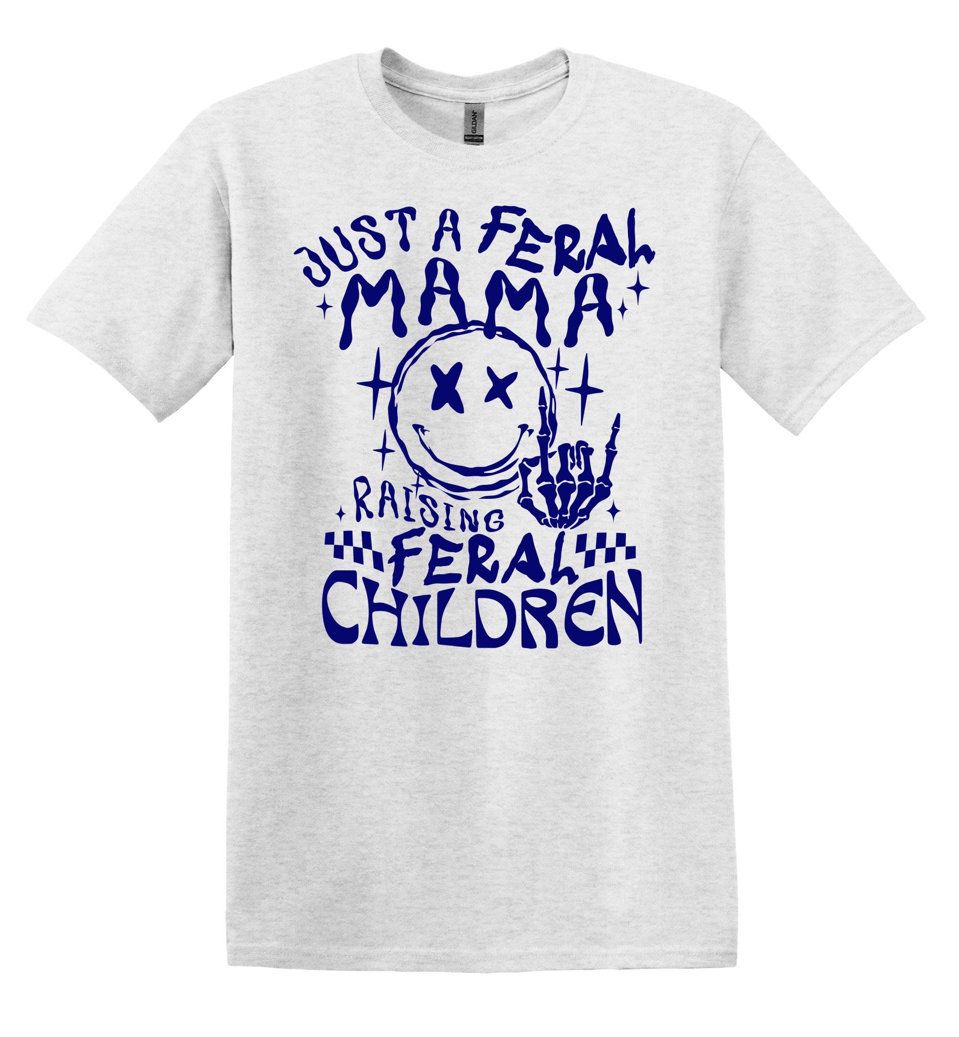 Just a Feral Mama Raising Feral Children Shirt Funny Adult TShirt Vintage Mothers Day Shirt Mothers Day Gift Mom Shirt Mom Gift Mothers Day