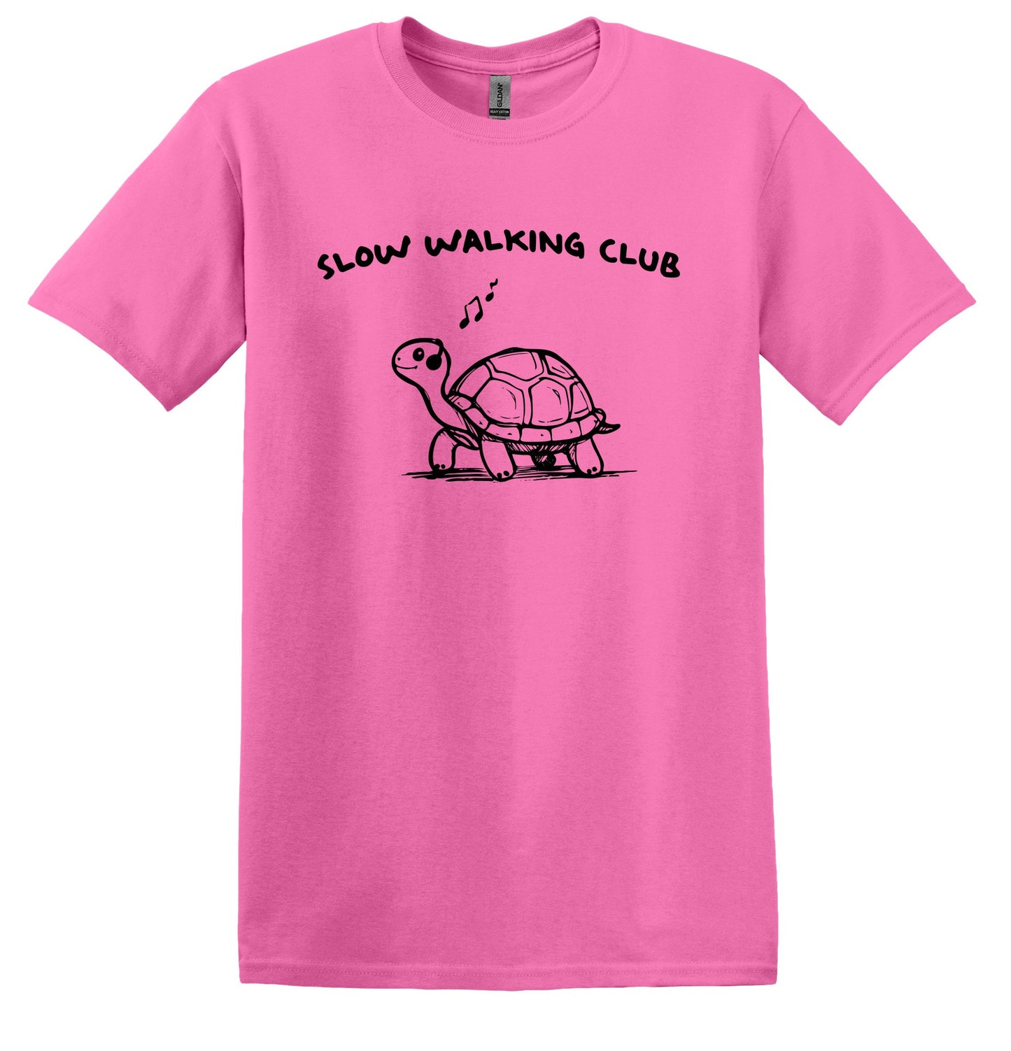 Slow Walking Club T-shirt Graphic Shirt Funny Adult TShirt Vintage Funny TShirt Nostalgia T-Shirt Relaxed Cotton Tee T-Shirt