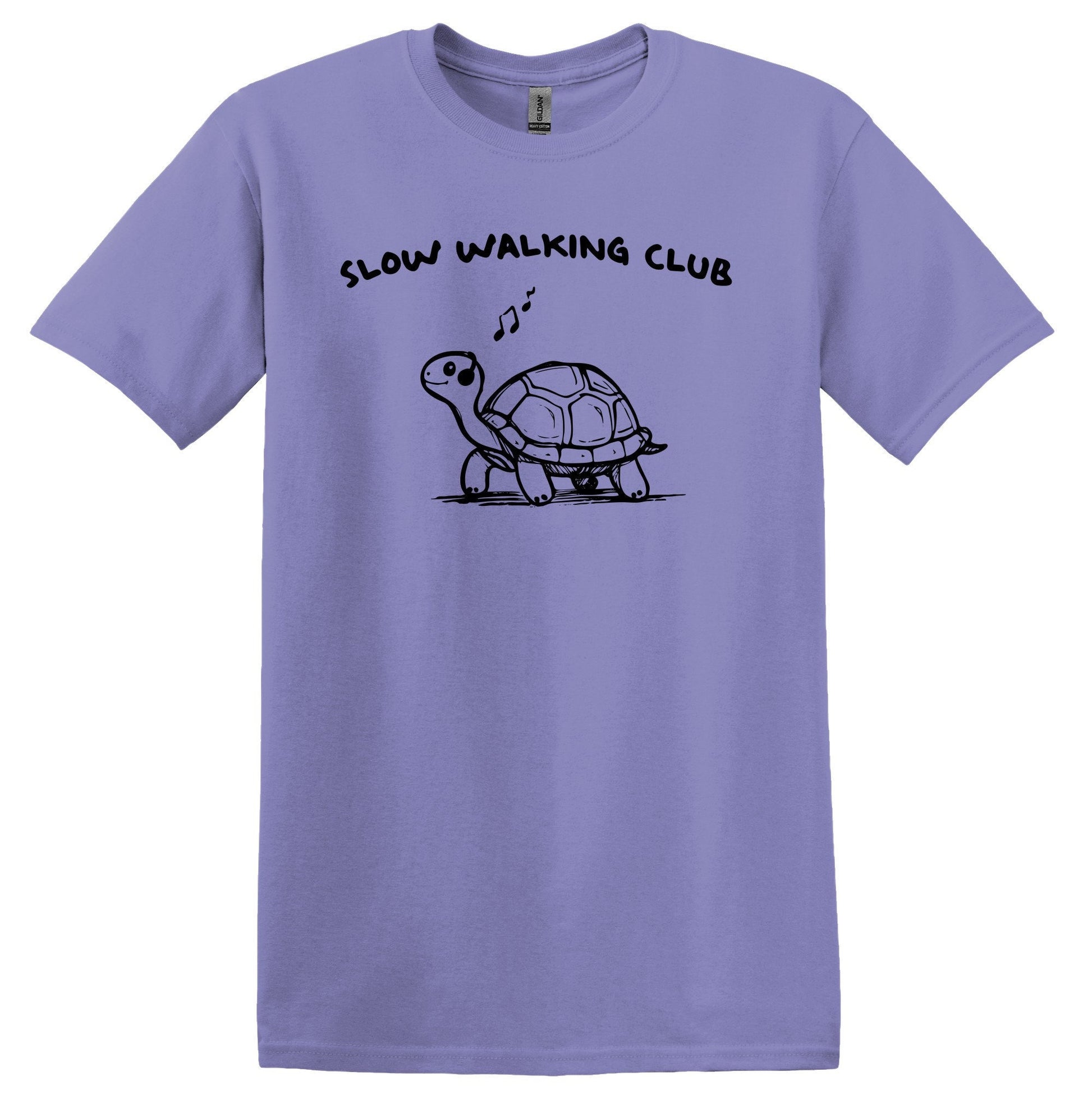 Slow Walking Club T-shirt Graphic Shirt Funny Adult TShirt Vintage Funny TShirt Nostalgia T-Shirt Relaxed Cotton Tee T-Shirt