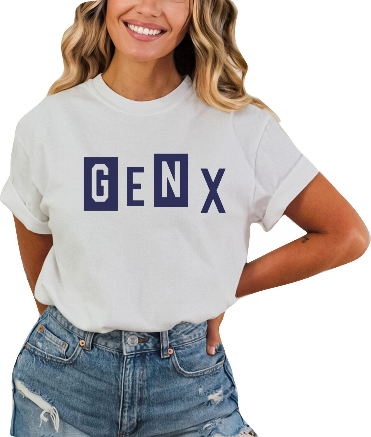 Gen X Block Colors TShirt Generation X Shirt Unisex Shirt Gen X T-Shirt Gen X TShirt Generation X T-Shirt Generation X T-Shirt