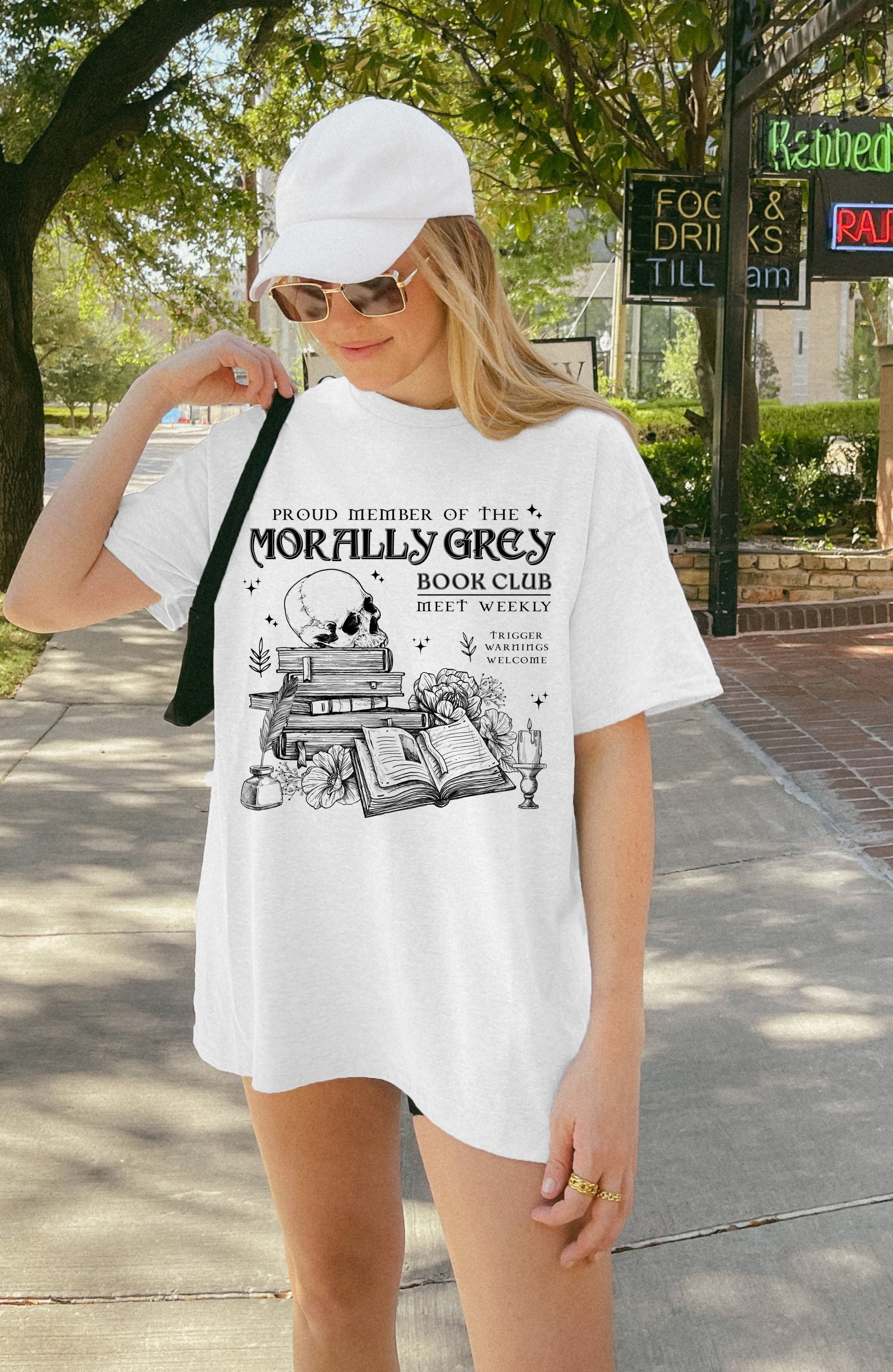 Morally Grey Book Club Shirt Book Lover Shirt Book TShirt Women Reading Shirts Book Club Shirt