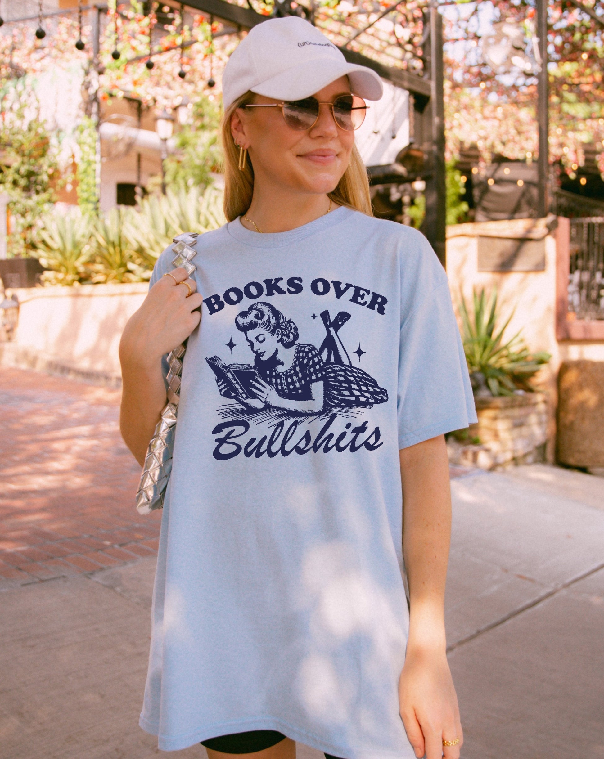 Books Over Bullshits Shirt Book shirt Book Lover TShirt women Reading Shirts Book Club Shirt book shirt for women reading shirt Book gift