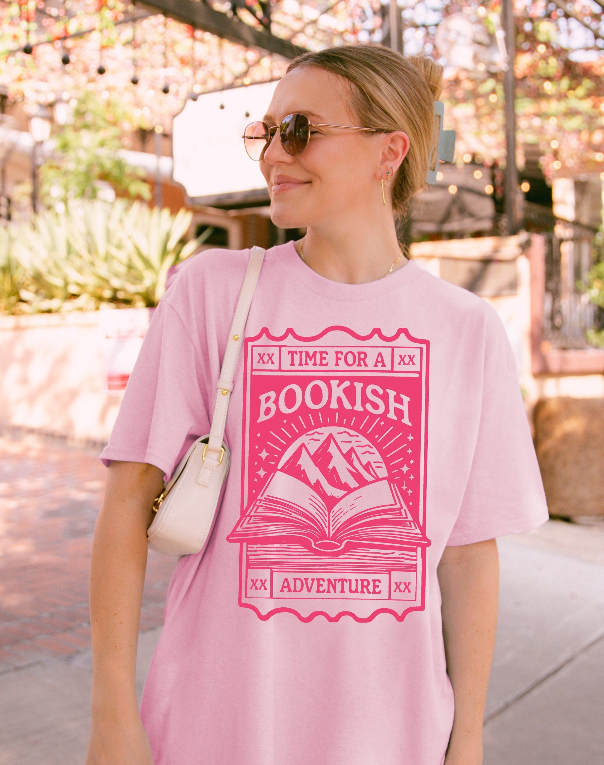 Time for a Bookish Adventure Shirt Book shirt Book Lover Tshirt Women Reading Shirts Book Club Shirt book shirt Book gift