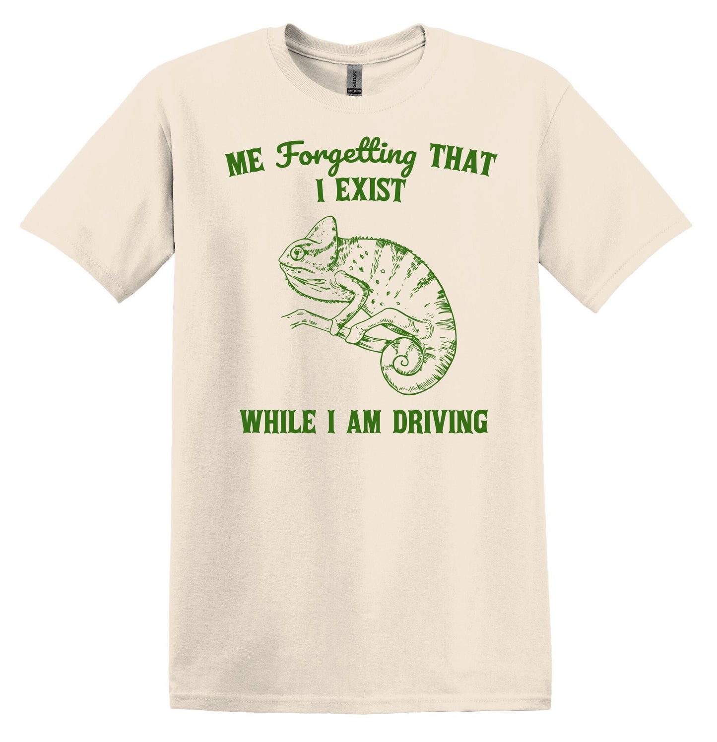 Me Forgetting that I Exist While I am Driving Shirt Graphic Shirt Funny Shirt Vintage Nostalgia T-Shirt Relaxed Meme Shirt Minimalist Shirt