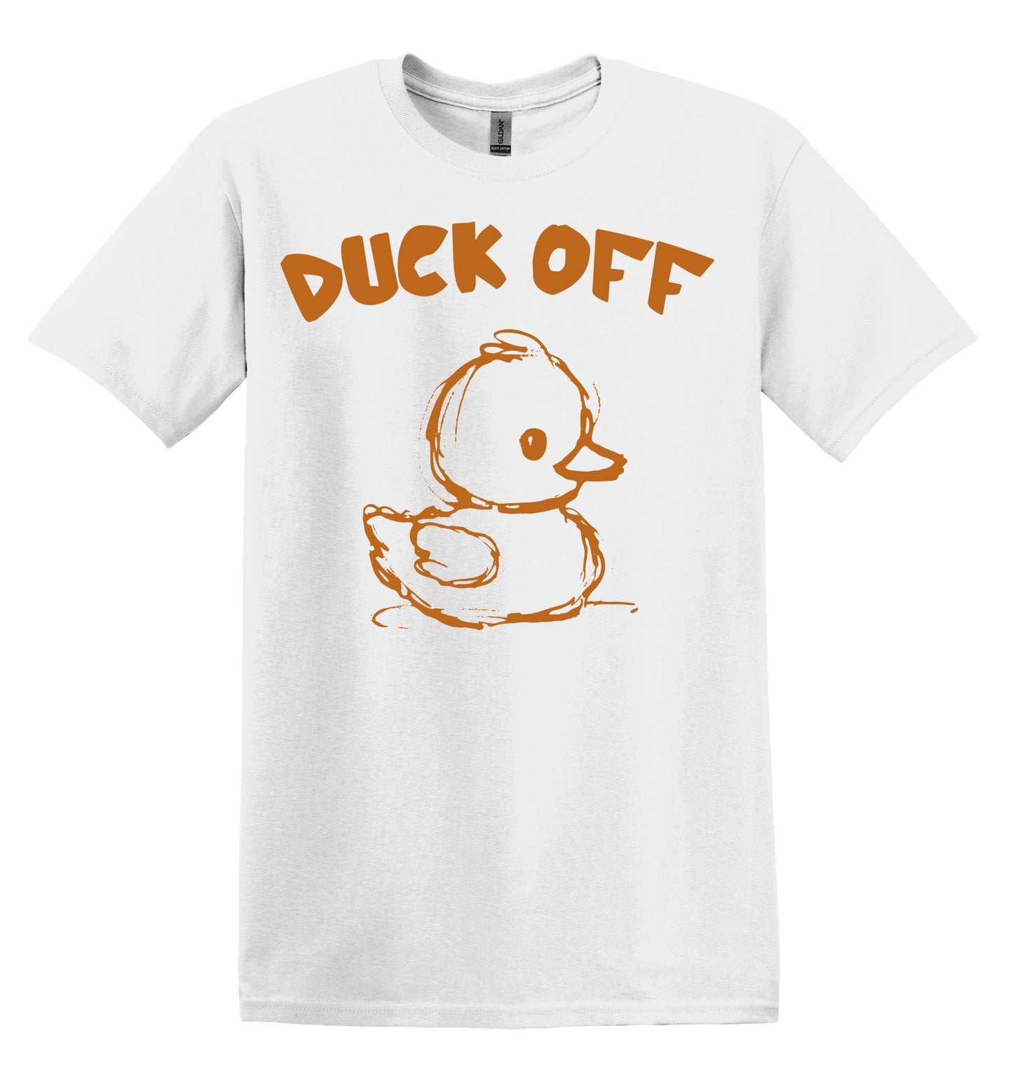 Duck Off Graphic Shirt Duck Funny Shirt Nostalgia Shirt Minimalist Gag Shirt Meme Shirt Funny Unisex Shirt Cool Gift For Friends