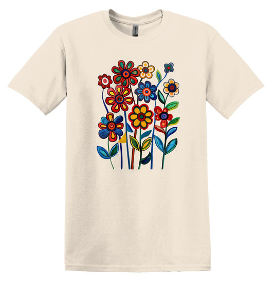 Cottage Core Neurodiversity Flowers Shirt, Floral Shirt, Neurodiversity Flowers Shirt, Flower Shirt, Floral Shirt, Mental Heath Shirt