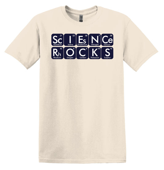 Science Rocks Shirt Funny Science T-Shirt Science Lover Shirt Gift for Science Teacher Gift for Teacher Science Gift for Teacher