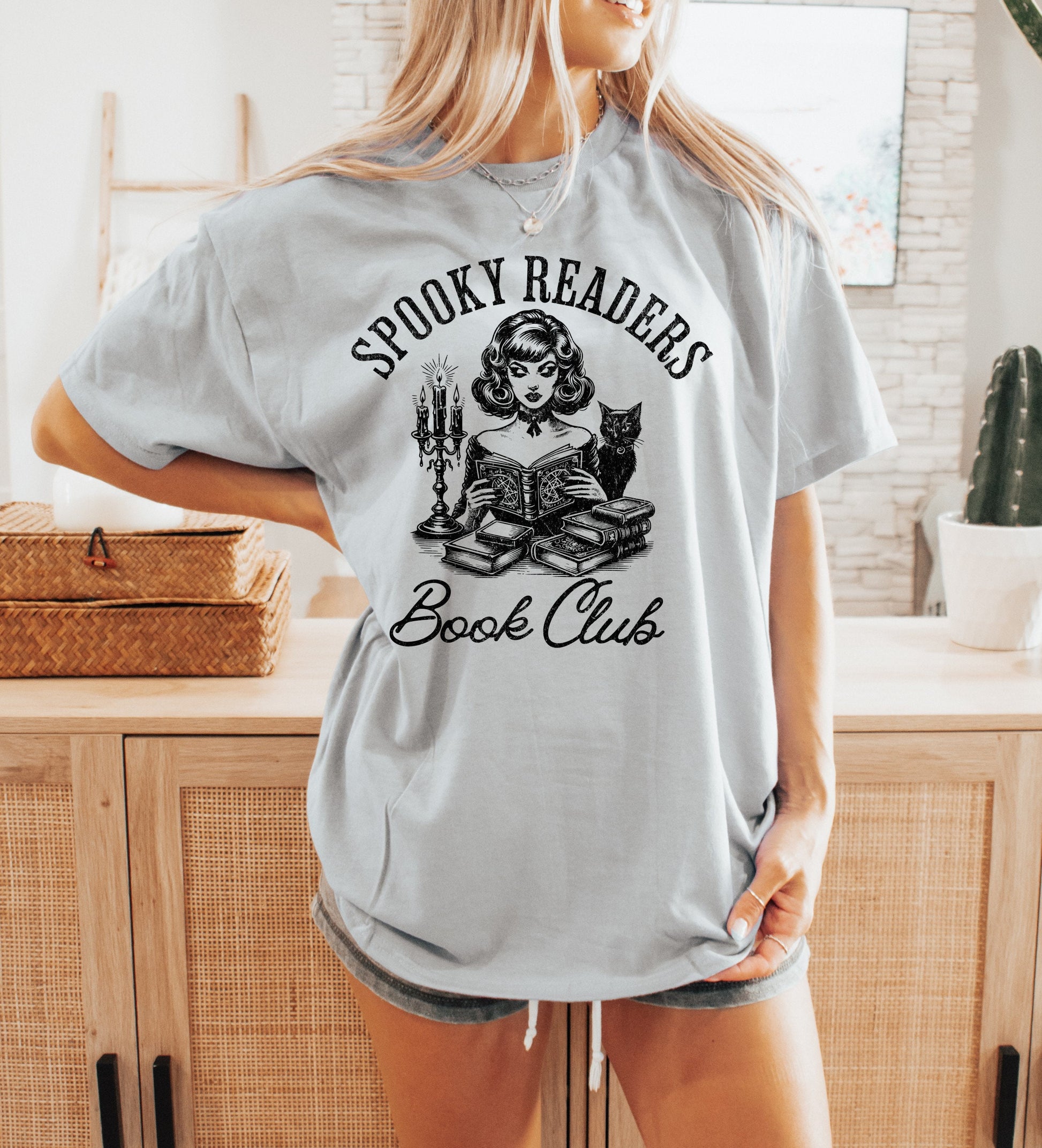 Spooky Readers Book Club T-shirt Book Lover Shirt Book Tshirt Women Reading Shirts Book Club gifts bookish Shirt Book Nerd Shirt Book Shirt