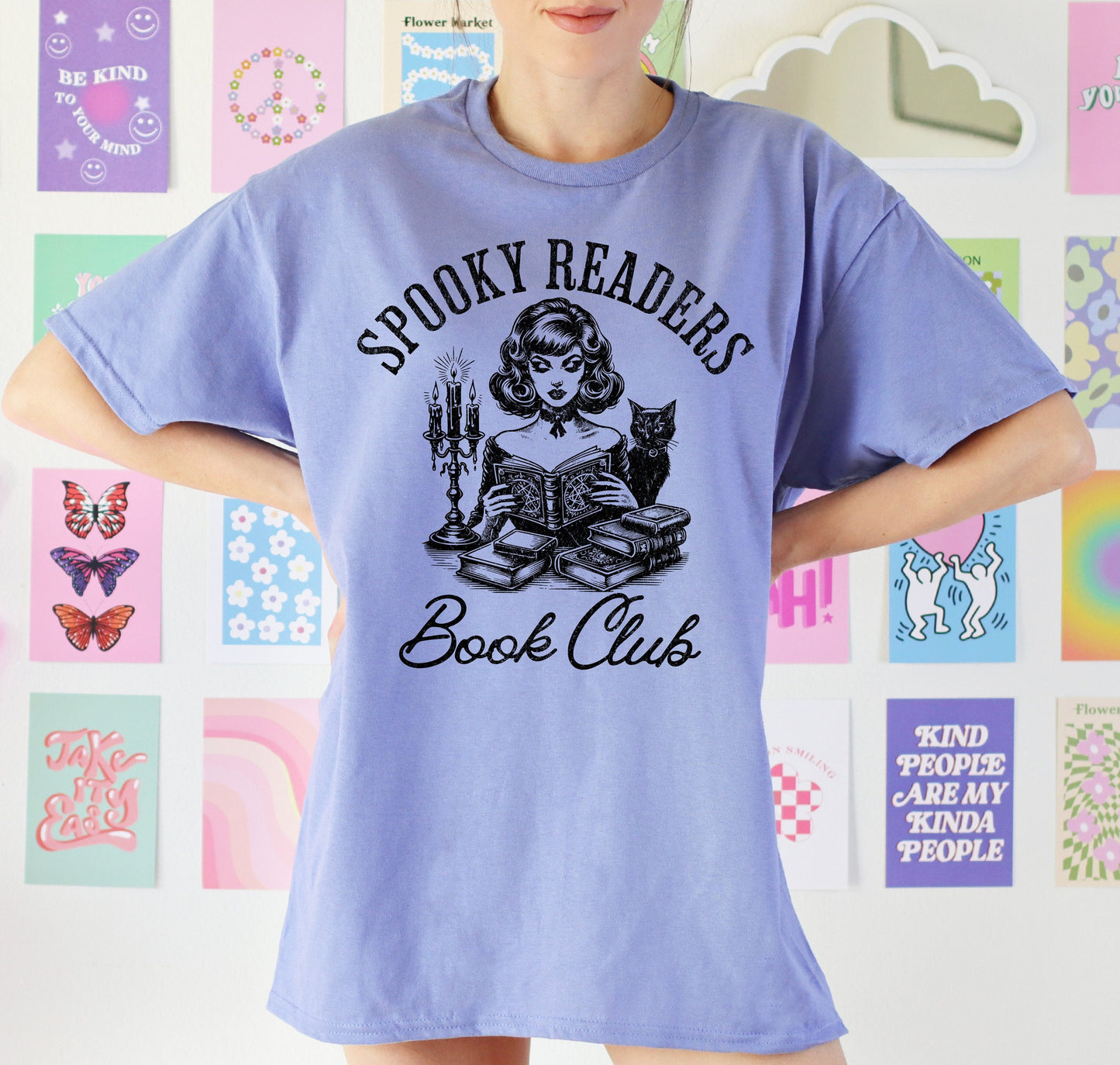 Spooky Readers Book Club T-shirt Book Lover Shirt Book Tshirt Women Reading Shirts Book Club gifts bookish Shirt Book Nerd Shirt Book Shirt