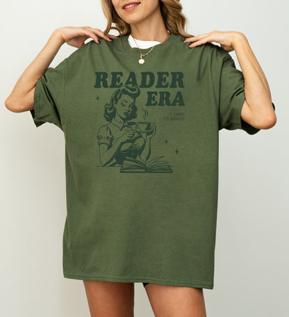 Reader Era Shirt Book shirt Book Lover TShirt Book Club Shirt Book Gift book Lover Gifts Reading Shirt