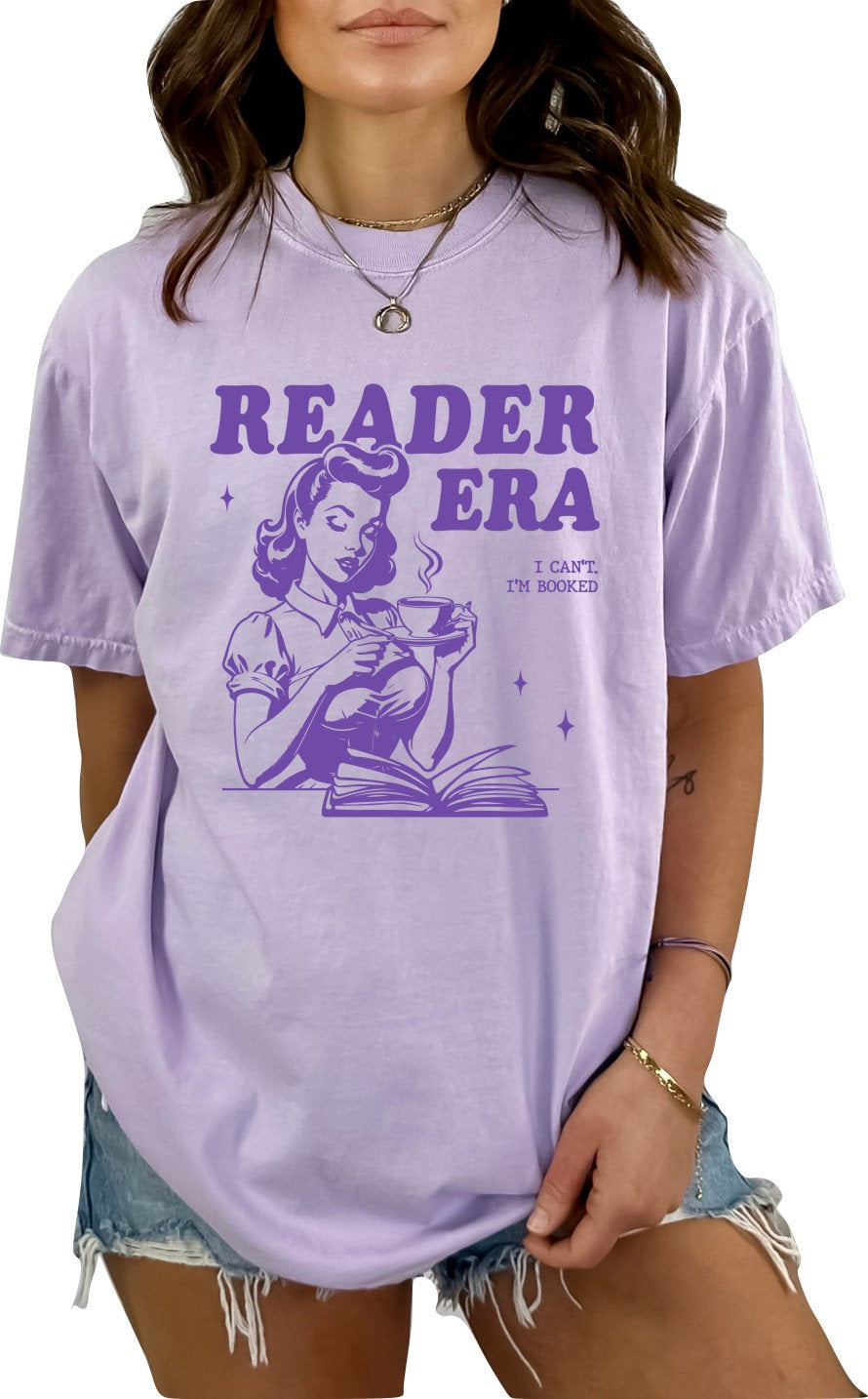 Reader Era TShirt Book Lover Shirt Book TShirt Women Reading Shirts Book Club Shirt Comfort Colors