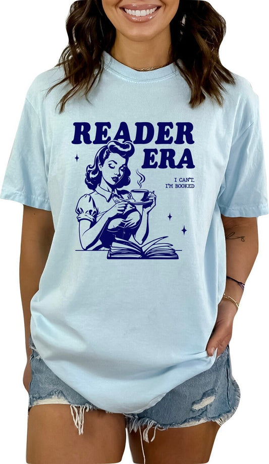 Reader Era TShirt Book Lover Shirt Book TShirt Women Reading Shirts Book Club Shirt Comfort Colors