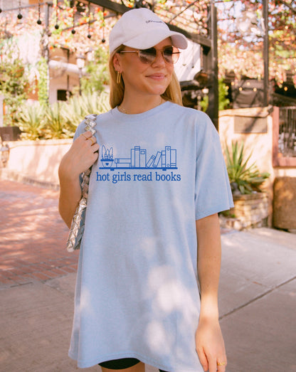 Hot Girls Read Books T-shirt Book Lover Shirt Book Tshirt Women Reading Shirts Book Club gifts bookish Shirt Book Nerd Book Shirt