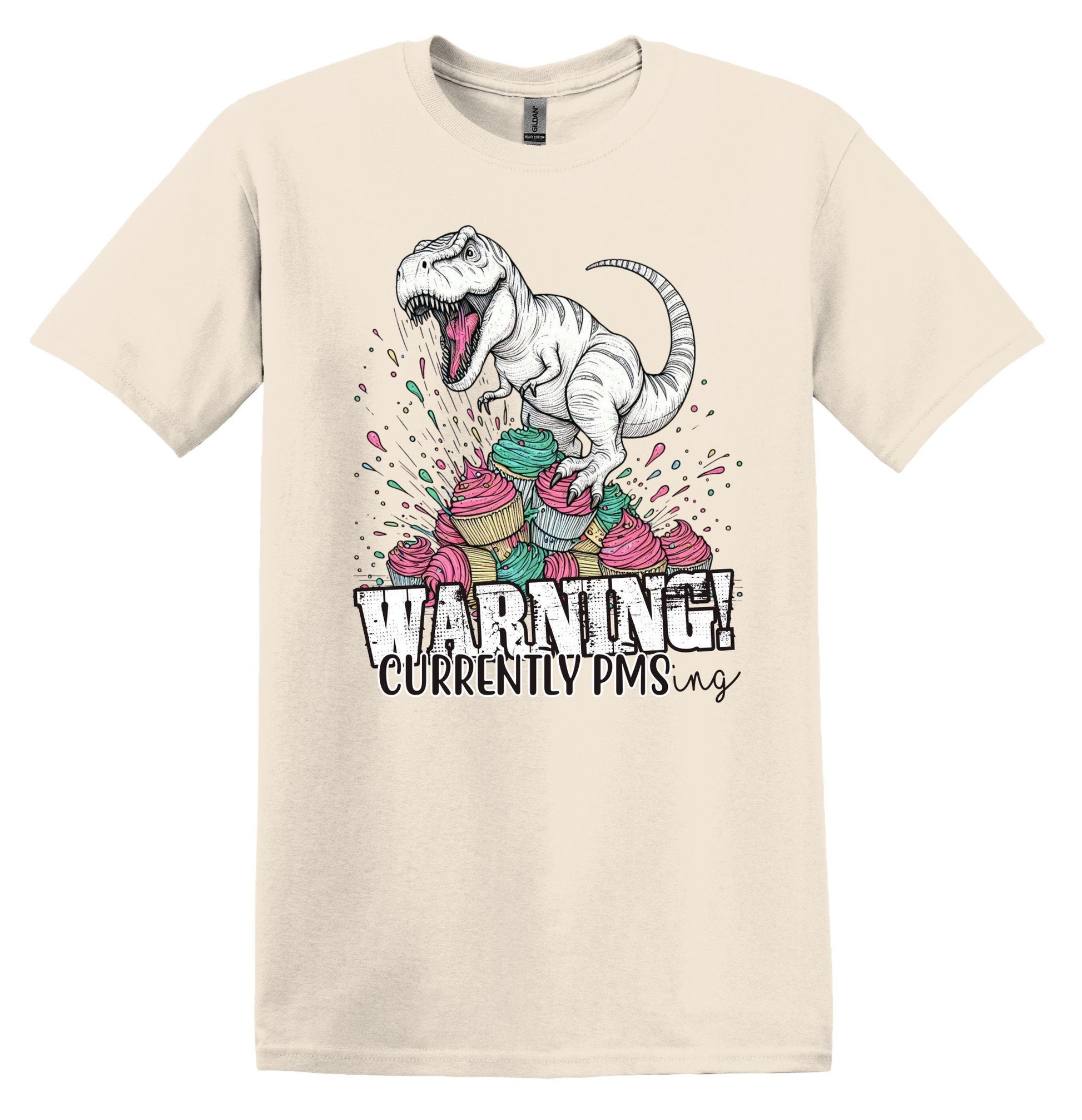 Warning Currently PMSing Shirt Funny Gift Unisex Shirt Gift for Her Retro Tshirt Vintage Graphic Shirt Joke shirt TShirt Funny Shirt