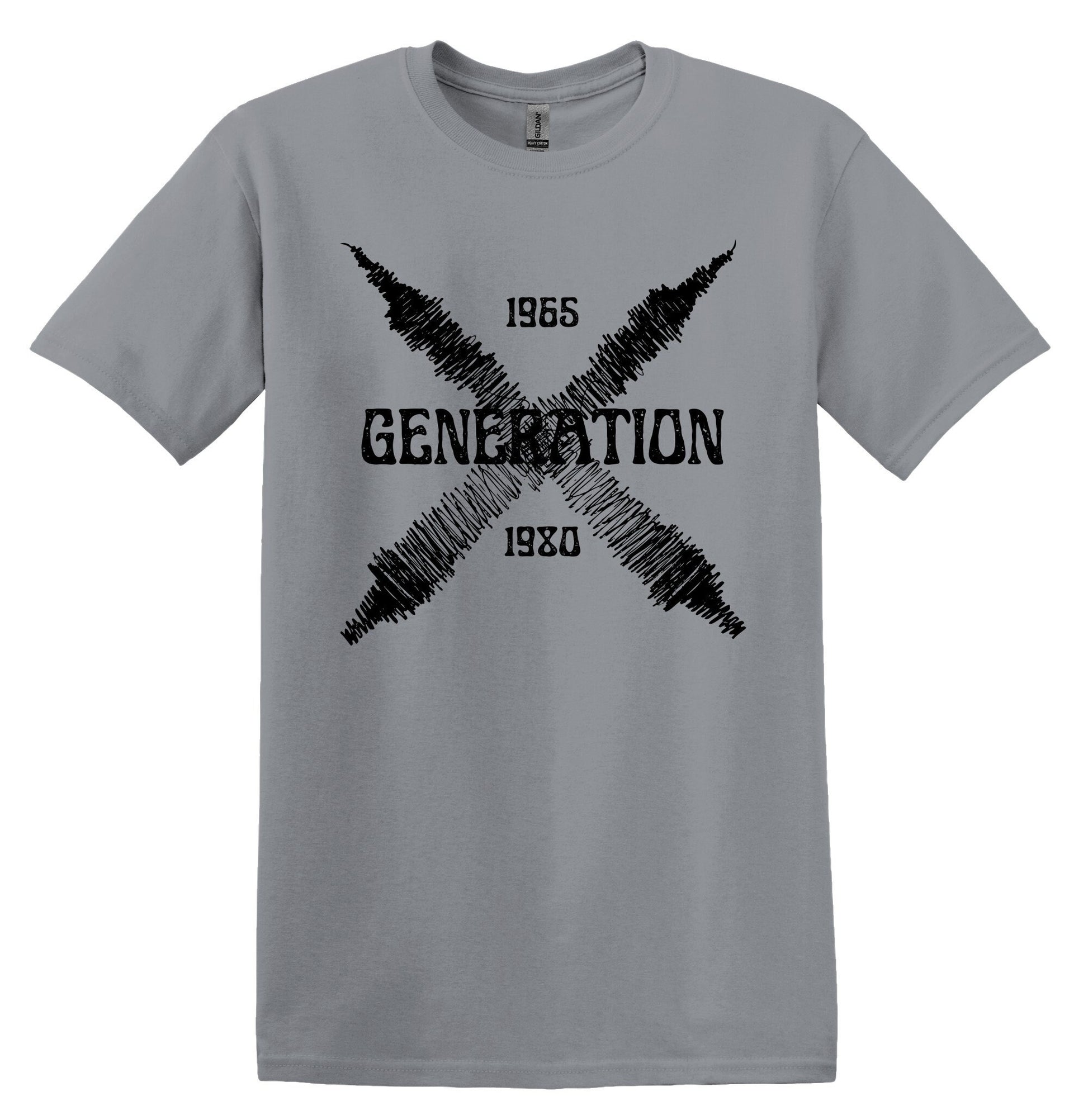 Generation X 1965-1980 T Shirts Generation X Shirt Funny T Shirts Gen X Shirt Generation X shirts