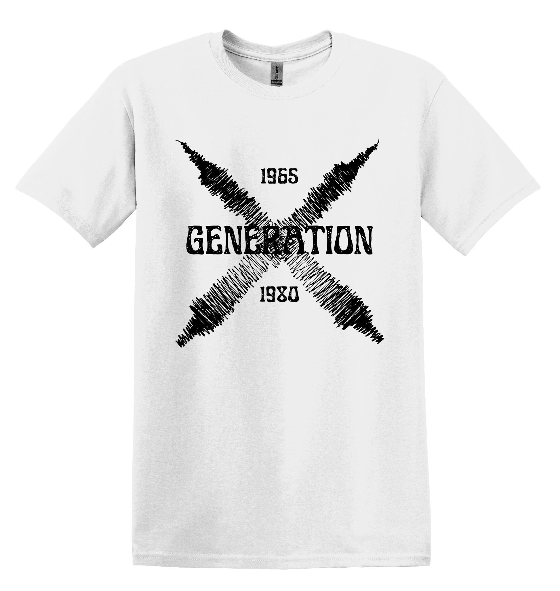 Generation X 1965-1980 T Shirts Generation X Shirt Funny T Shirts Gen X Shirt Generation X shirts