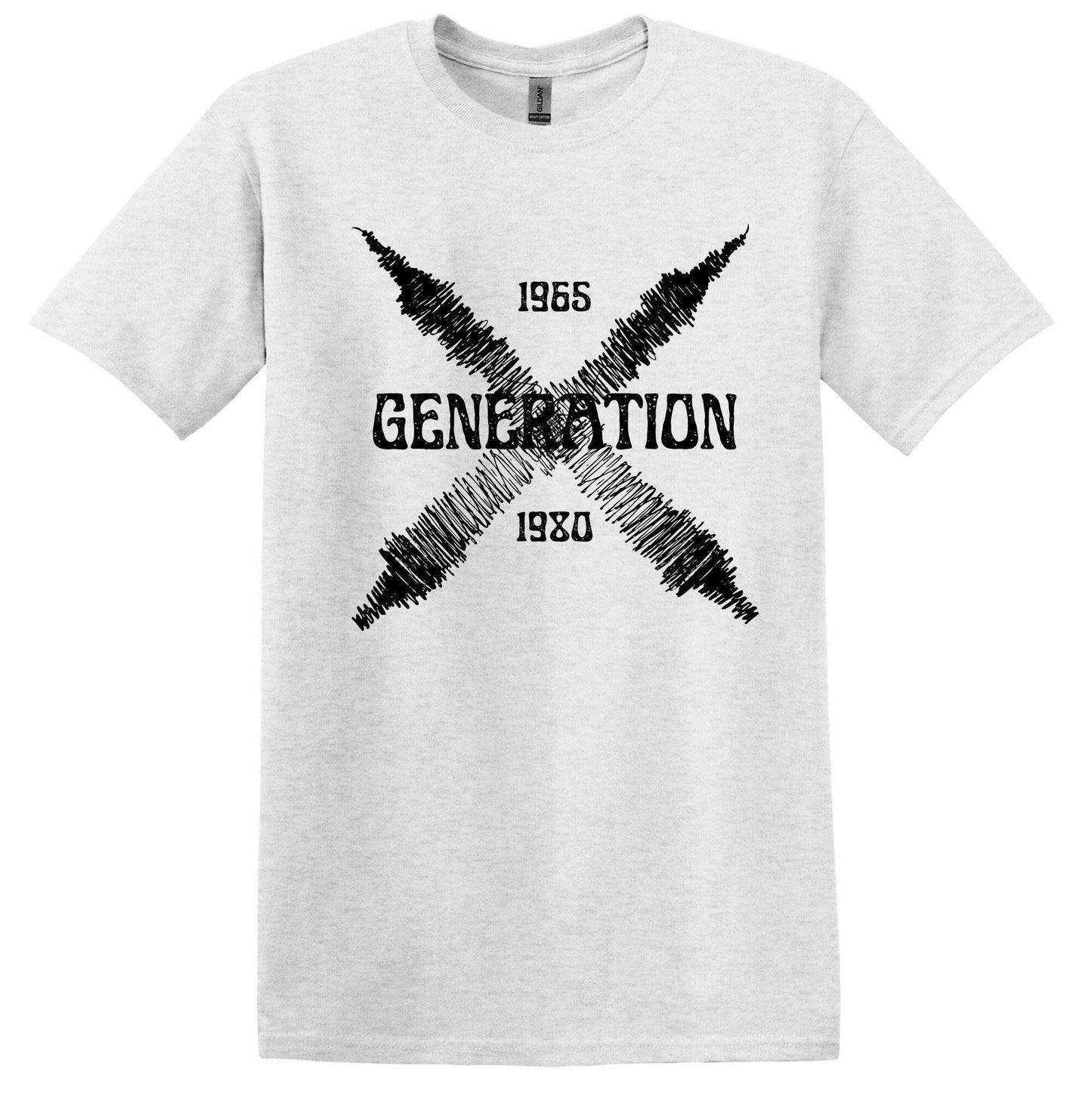 Generation X 1965-1980 T Shirts Generation X Shirt Funny T Shirts Gen X Shirt Generation X shirts