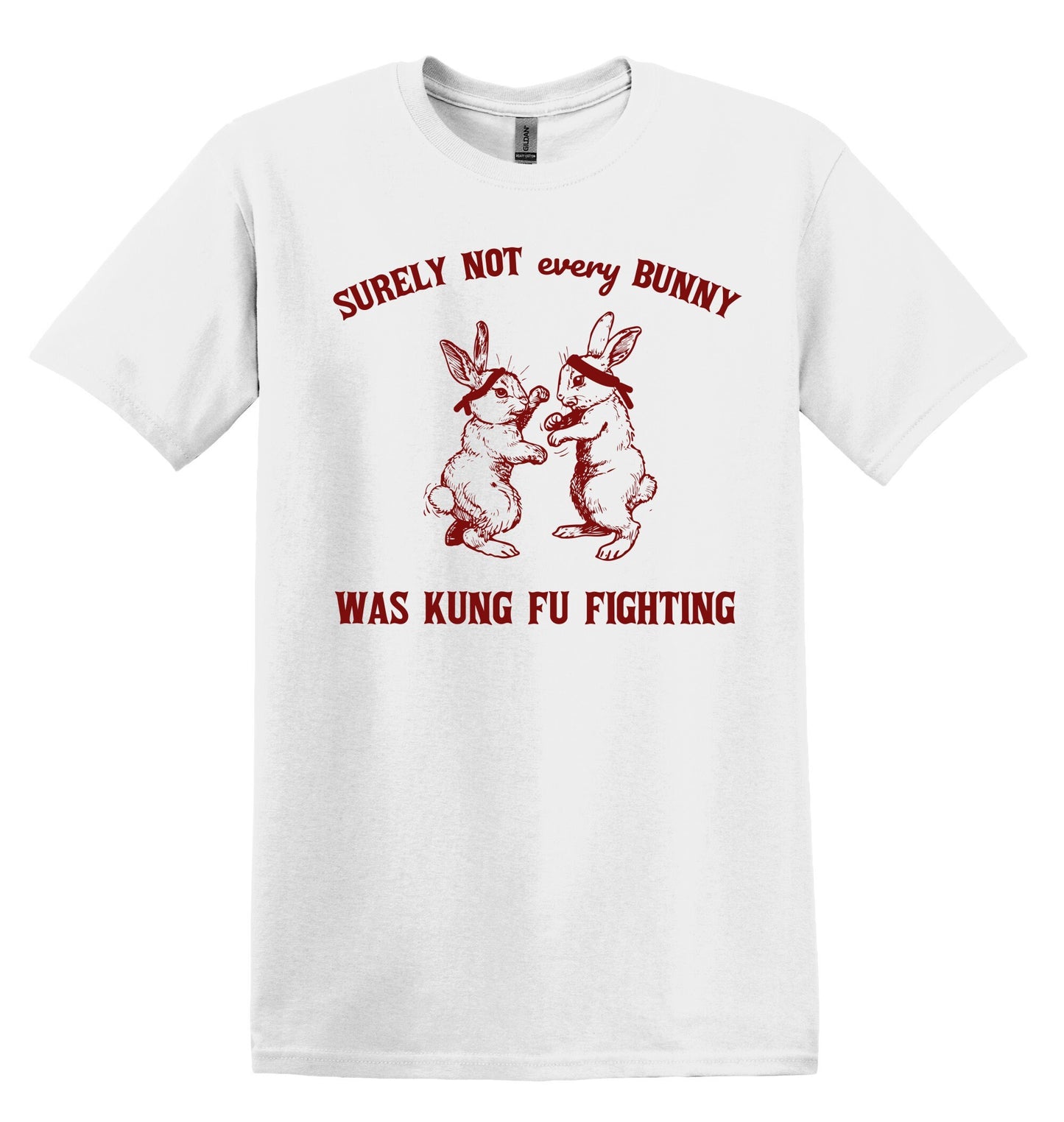 Bunnies Fighting Shirt - Funny Graphic Tee