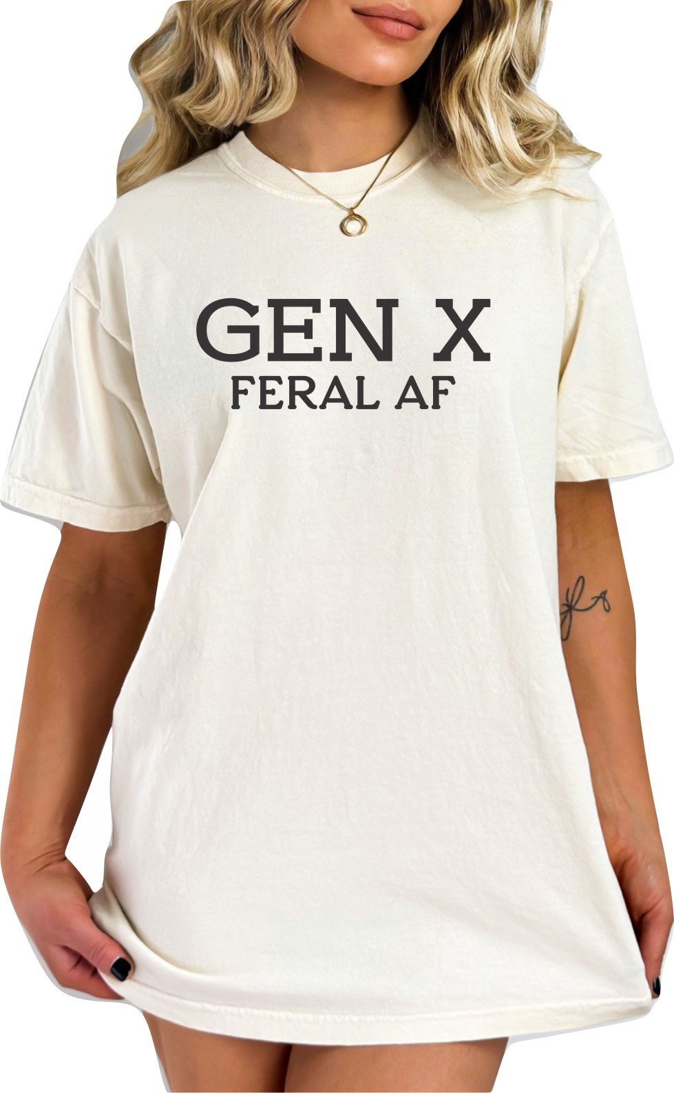 Gen X Feral AF TShirt Generation X Shirt Funny TShirt Sarcastic T-Shirt Generation X T-Shirt Generation X T-Shirt Gen X T-Shirt