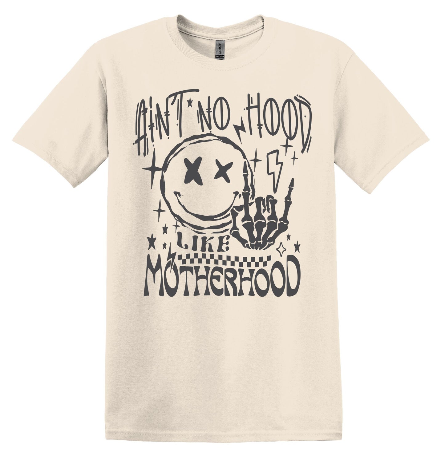 Ain't No Hood Like Motherhood Shirt Funny TShirt Vintage Mothers Day Shirt Mothers Day Gift Mom Shirt Mom Gift Mother Motherhood Skeleton