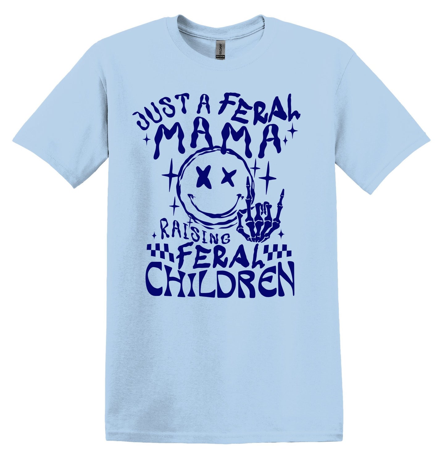 Just a Feral Mama Raising Feral Children Shirt Funny Adult TShirt Vintage Mothers Day Shirt Mothers Day Gift Mom Shirt Mom Gift Mothers Day