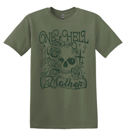 One Hell of a Mother Shirt Funny Adult TShirt Vintage Mothers Day Shirt Mothers Day Gift Mom Shirt Mom Gift Mothers Day