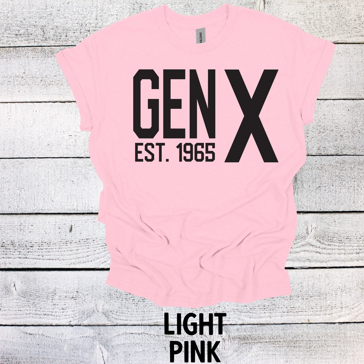 Generation X Est. 1965 Shirt Unisex Shirt Gen X T-Shirt Gen X TShirt Generation X T-Shirt Generation X T-Shirt