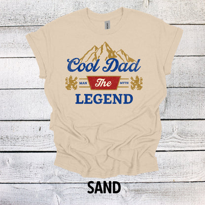 Cool Dad The Legend Shirt - Father's Day Shirt