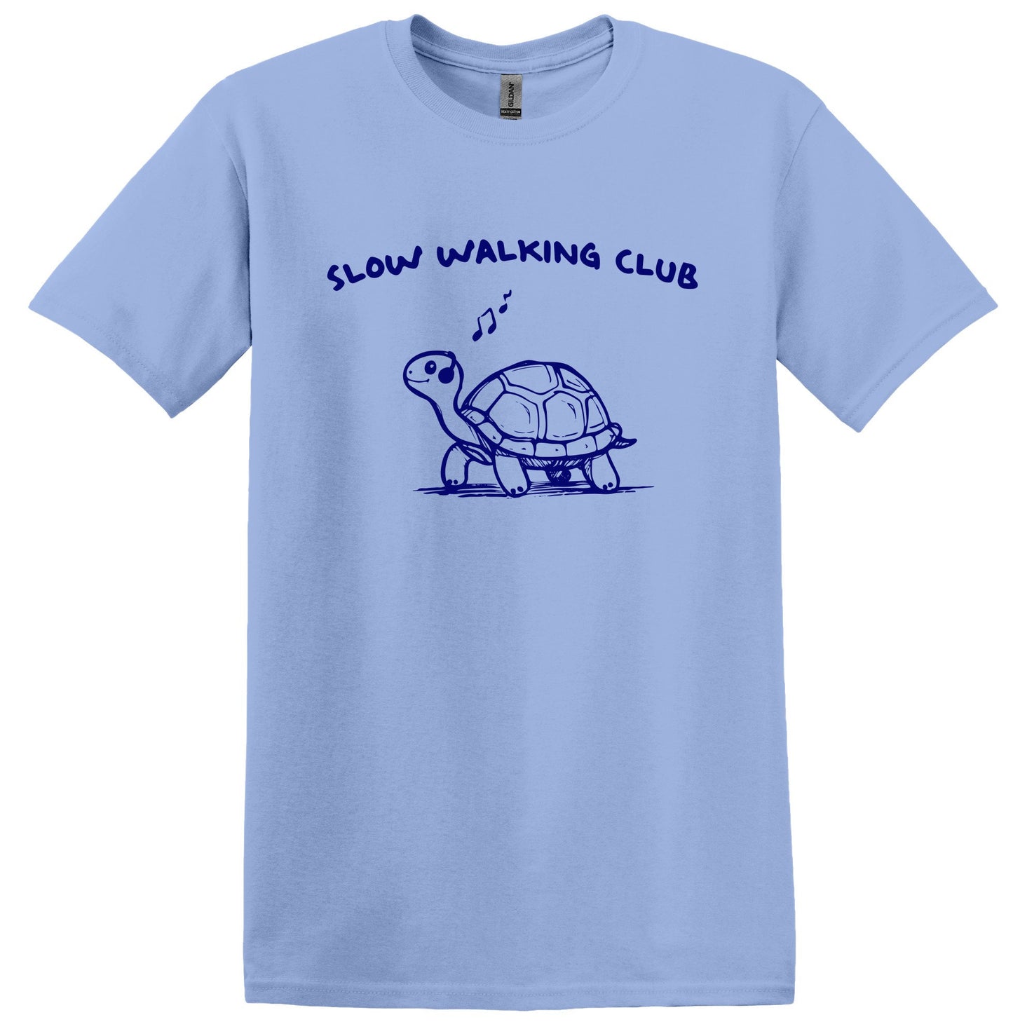 Slow Walking Club T-shirt Graphic Shirt Funny Adult TShirt Vintage Funny TShirt Nostalgia T-Shirt Relaxed Cotton Tee T-Shirt