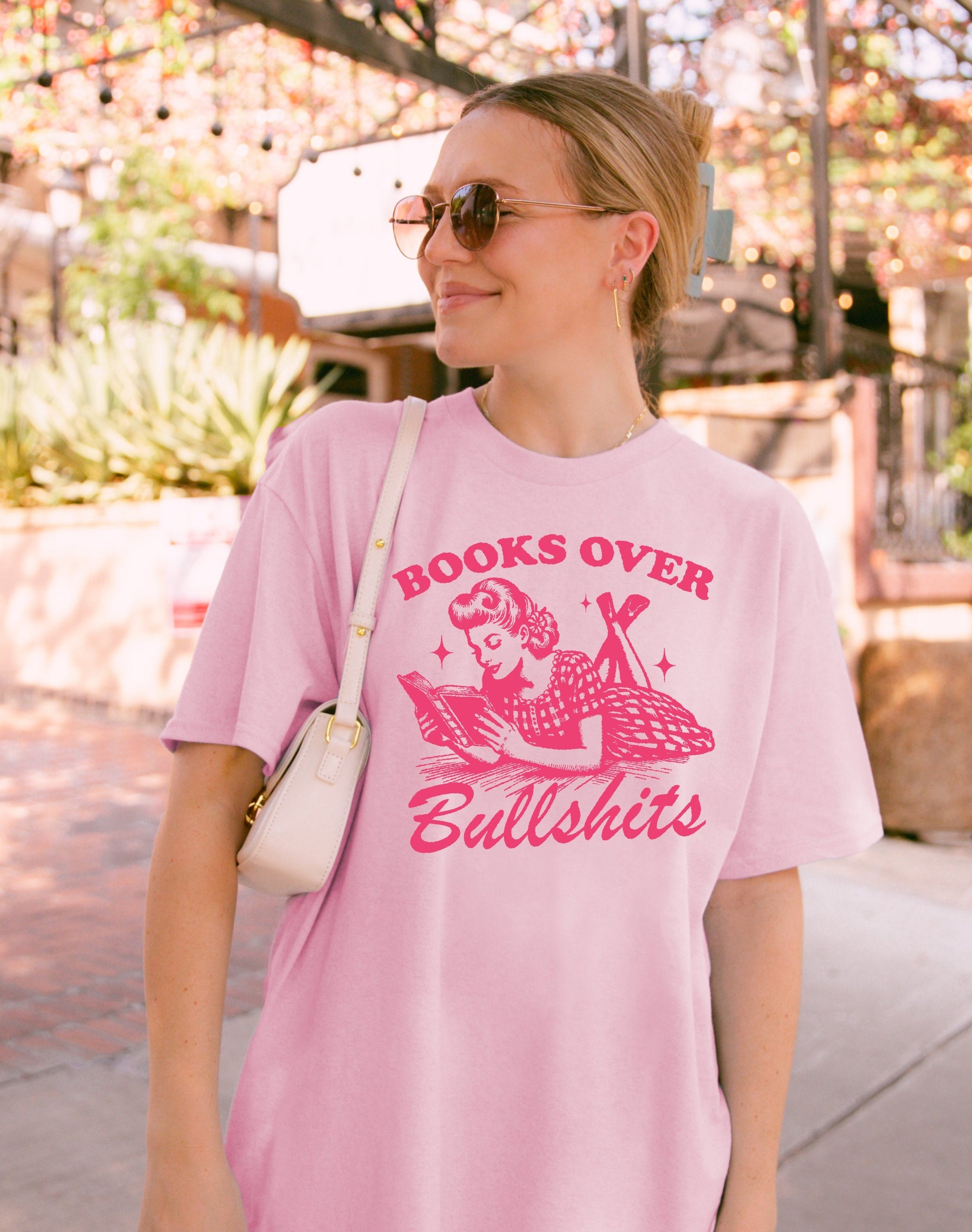 Books Over Bullshits Shirt Book shirt Book Lover TShirt women Reading Shirts Book Club Shirt book shirt for women reading shirt Book gift