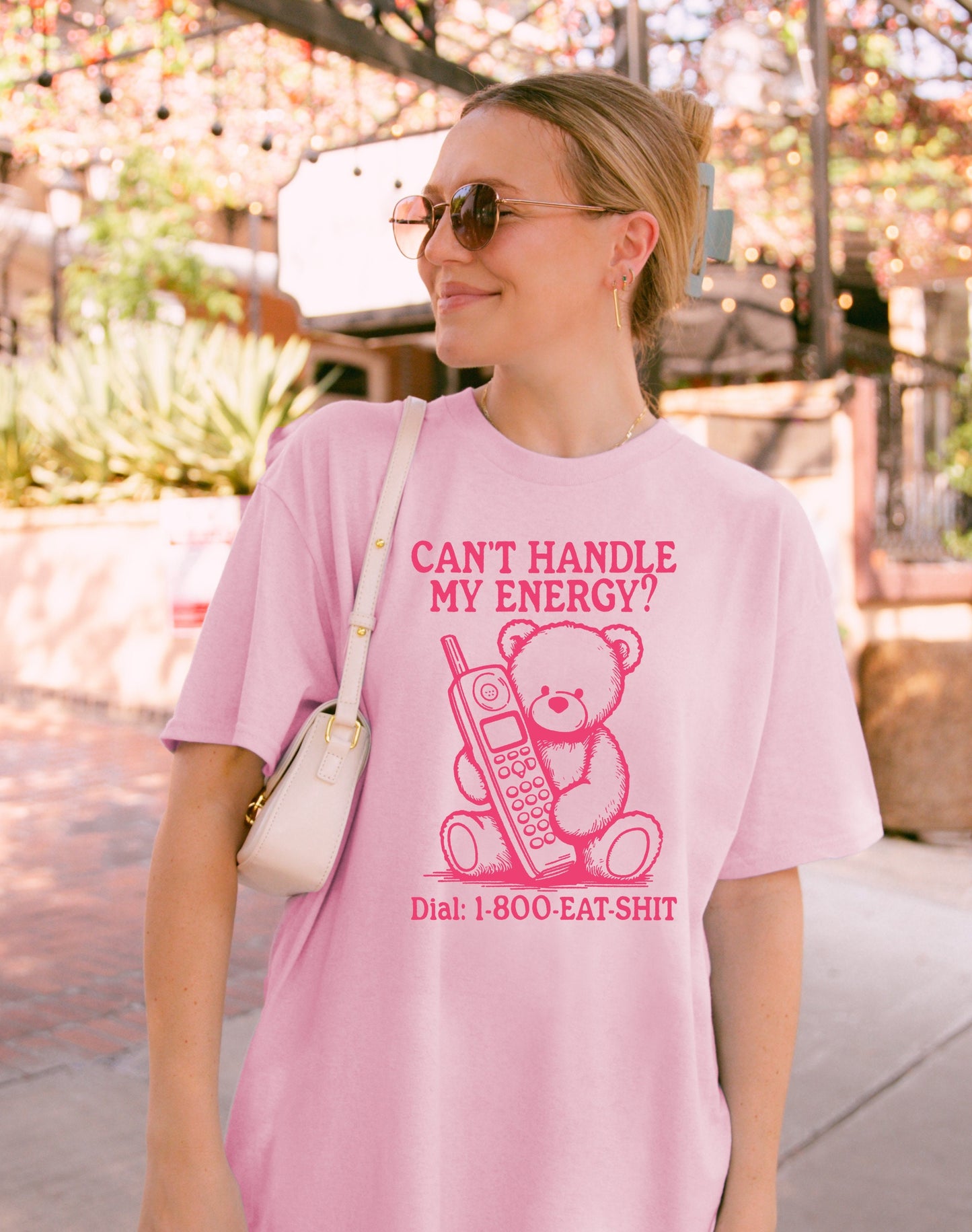 Can't Handle My Energy? Dial 1800 EAT SHIT T-Shirt Funny T-Shirt Funny Graphic Shirt Funny Gifts funny shirt Fun gift Meme shirt Gag Shirt