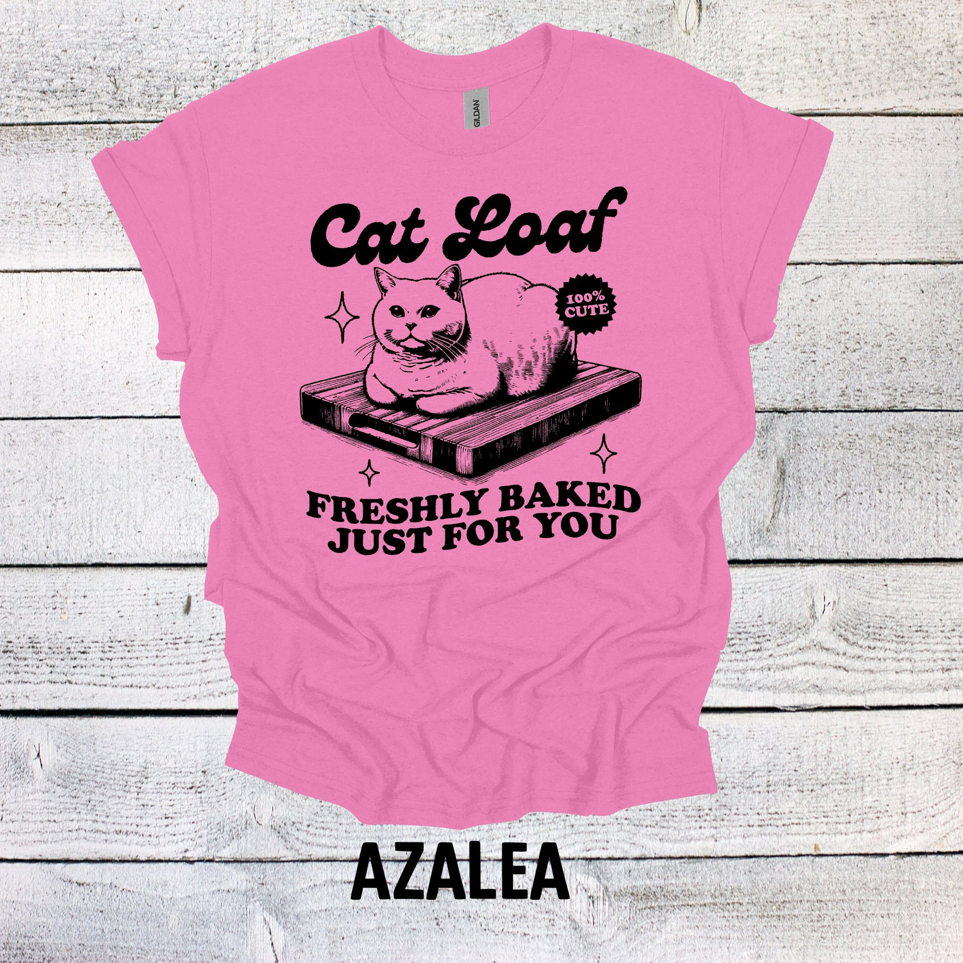 Unique Cat Lover Shirt - Cat Loaf Freshly Baked Just for You Design