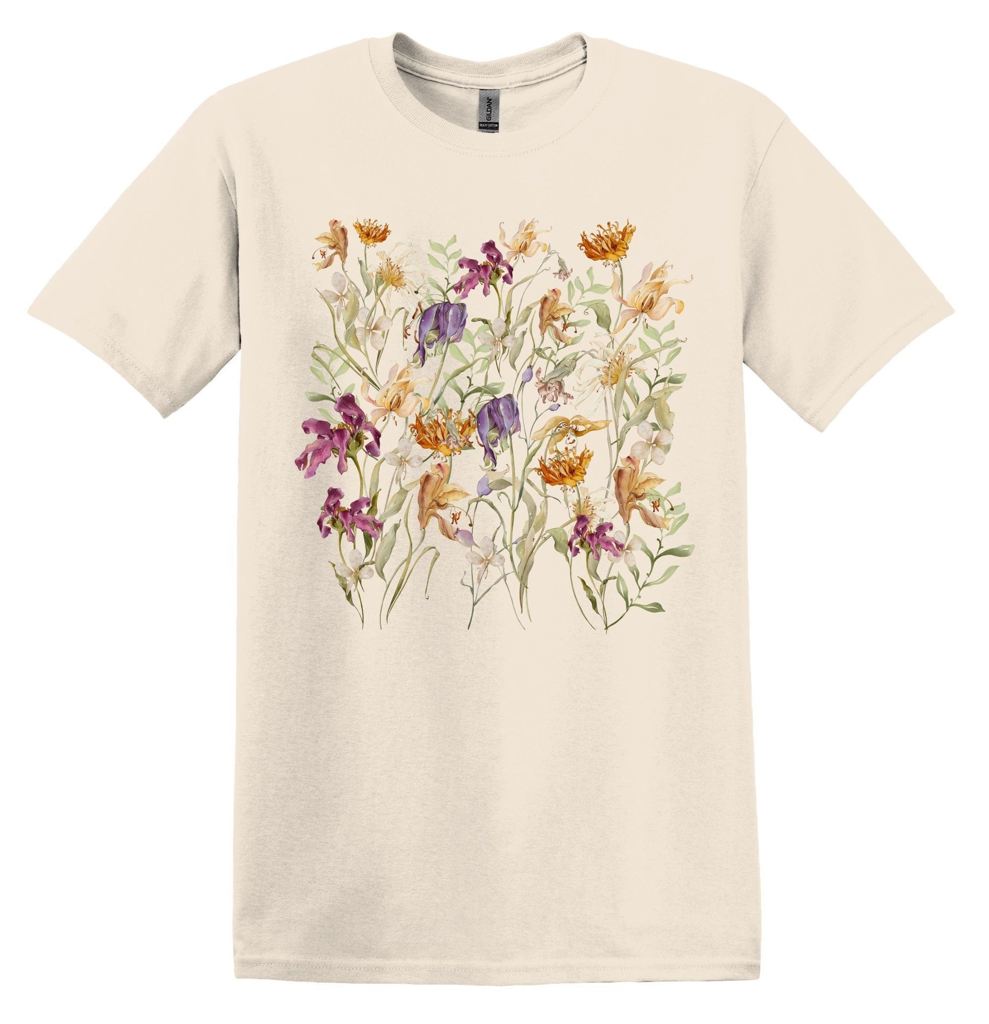 Boho Floral Wildflowers Tshirt Flower Shirt Garden Lover Shirt Flower Lover Shirt Wild Flowers Shirt Floral Tshirt Boho Floral Shirt