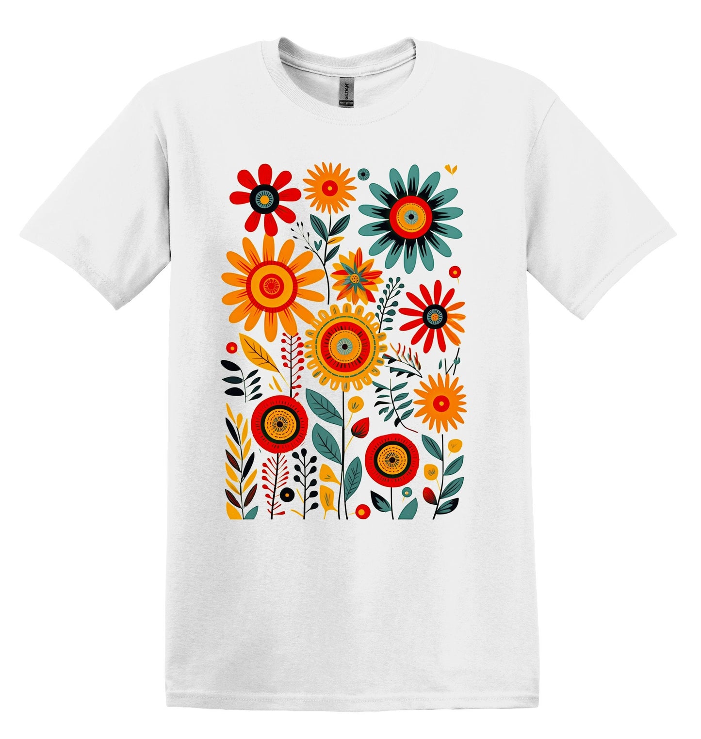 Wildflower Tshirt Flower Shirt Garden Lover Shirt Flower Lover Shirt Wild Flowers Shirt Floral Tshirt Boho Floral Shirt