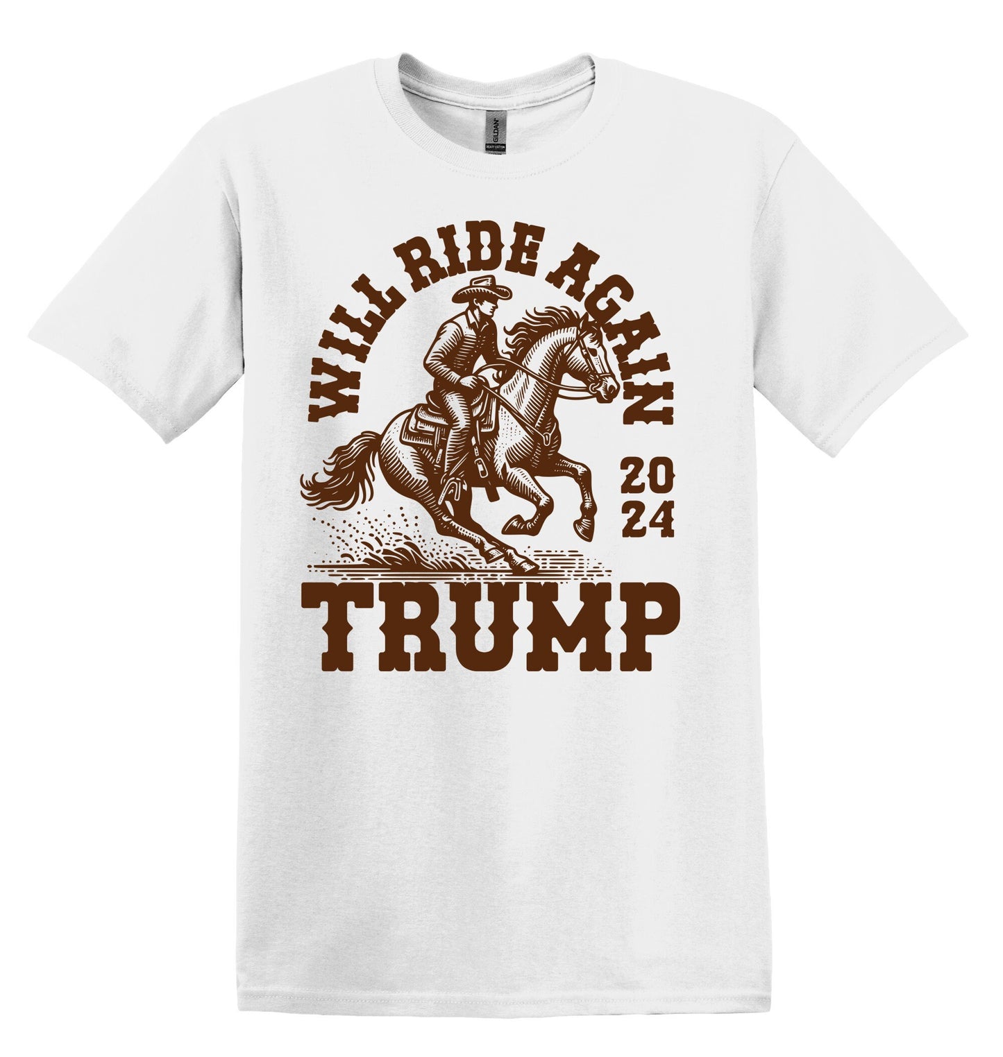 Will Ride Again Trump Shirt, Trump for President 2024 Shirt, Republican 2024, Get On Board Trump 2024 Shirt, Trump Shirt, America Shirt