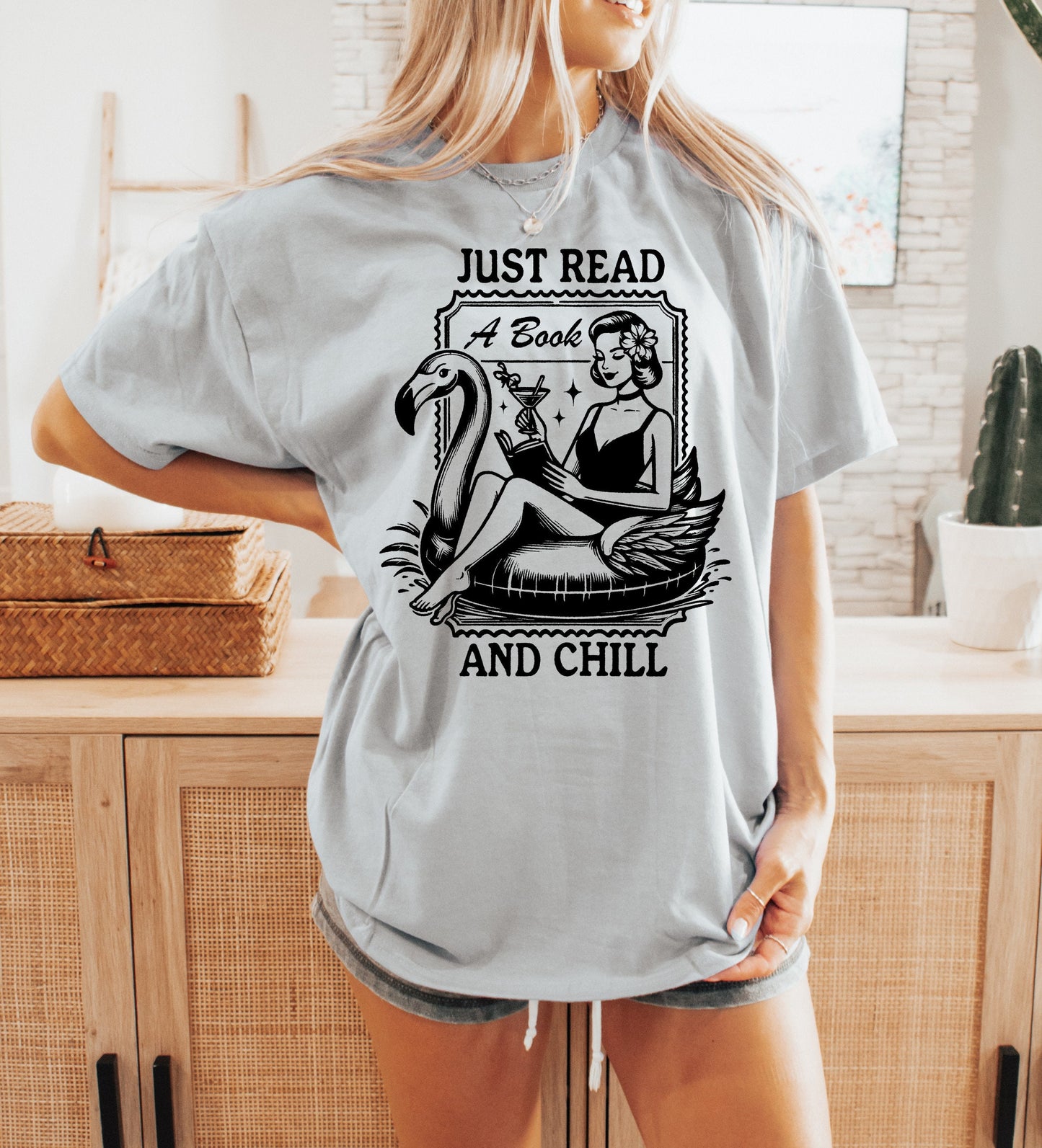 Just Read a Book and Chill TShirt Book Lover Shirt Book TShirt women Reading Shirts Book Club gifts bookish Shirt Book Nerd Shirt Book Shirt