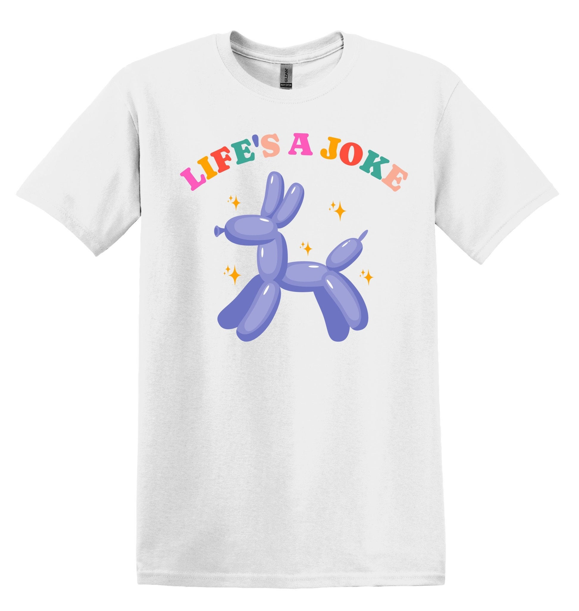 Life's a Joke TShirt Graphic Shirt Retro Adult Shirt Vintage T-Shirt Nostalgia T-Shirt Relaxed Cotton Tee Meme Shirt Trendy Shirt Funny Gift