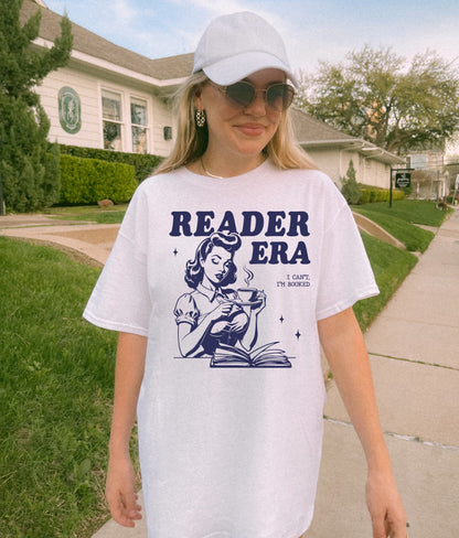 Reader Era Shirt Book shirt Book Lover TShirt Book Club Shirt Book Gift book Lover Gifts Reading Shirt