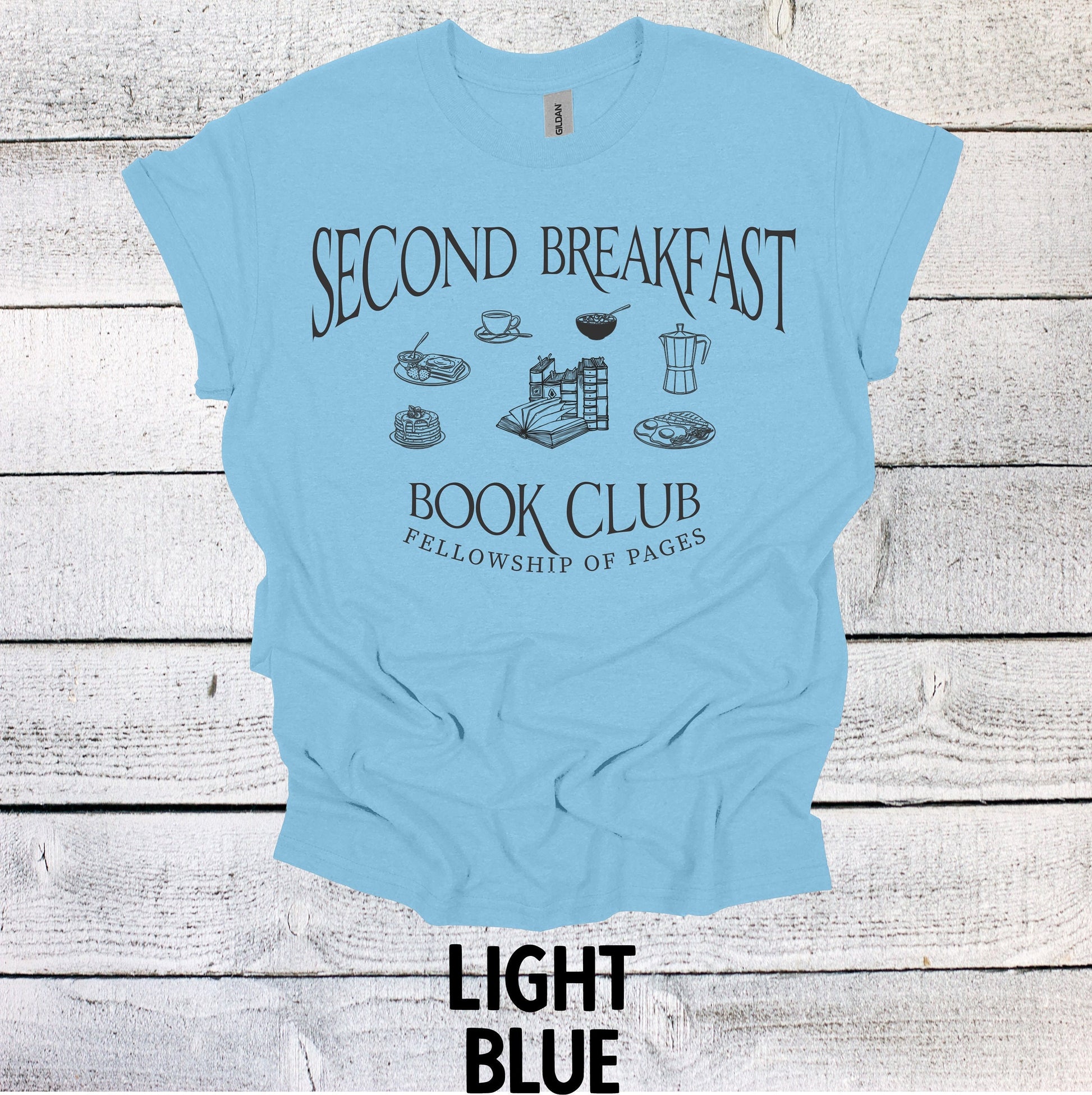 Second Breakfast Book Club Shirt - Unique Gift for Bookworms, Book Shirt, Book Lovers Shirt, Bookish Shirt, Book Merch